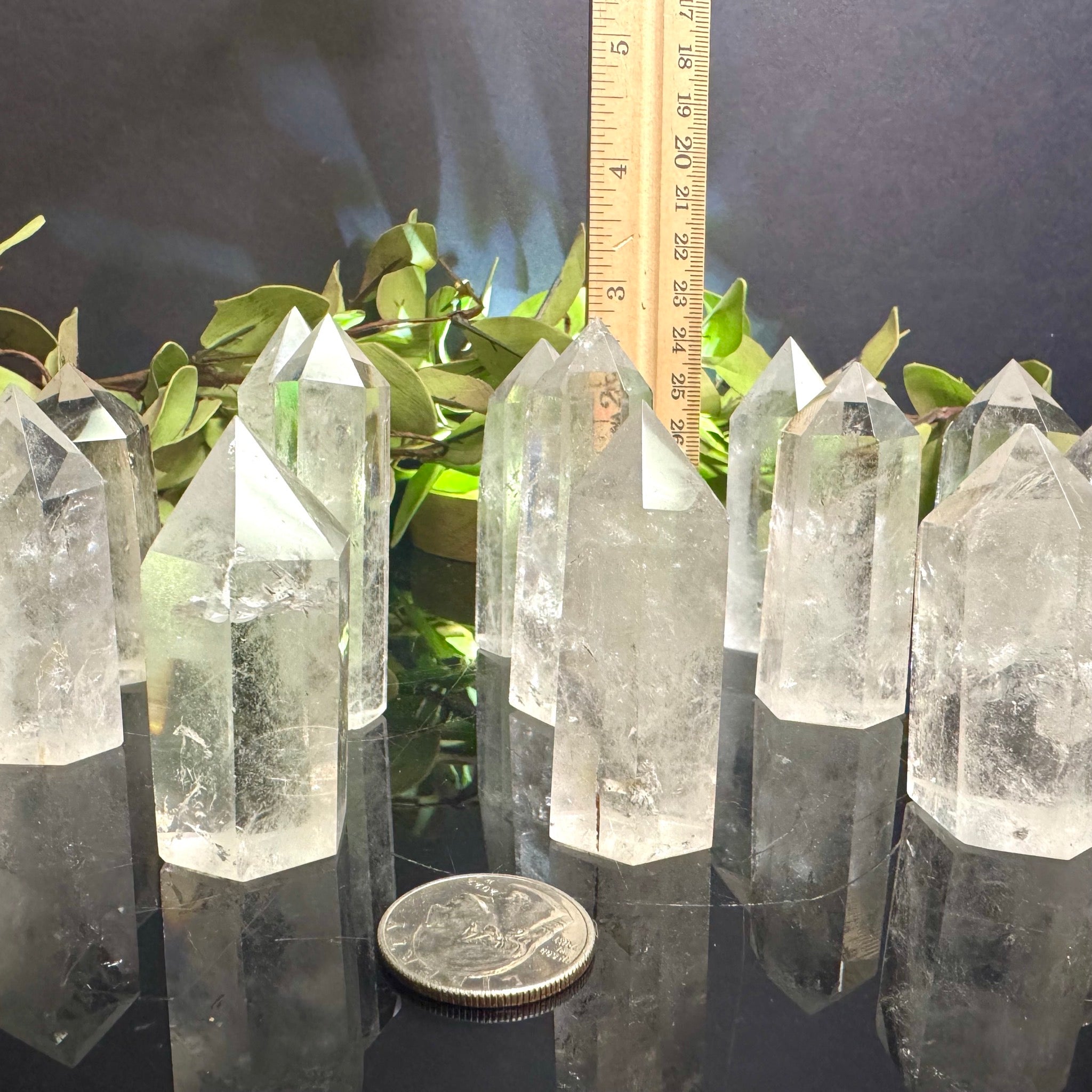 Clear Quartz Tower
