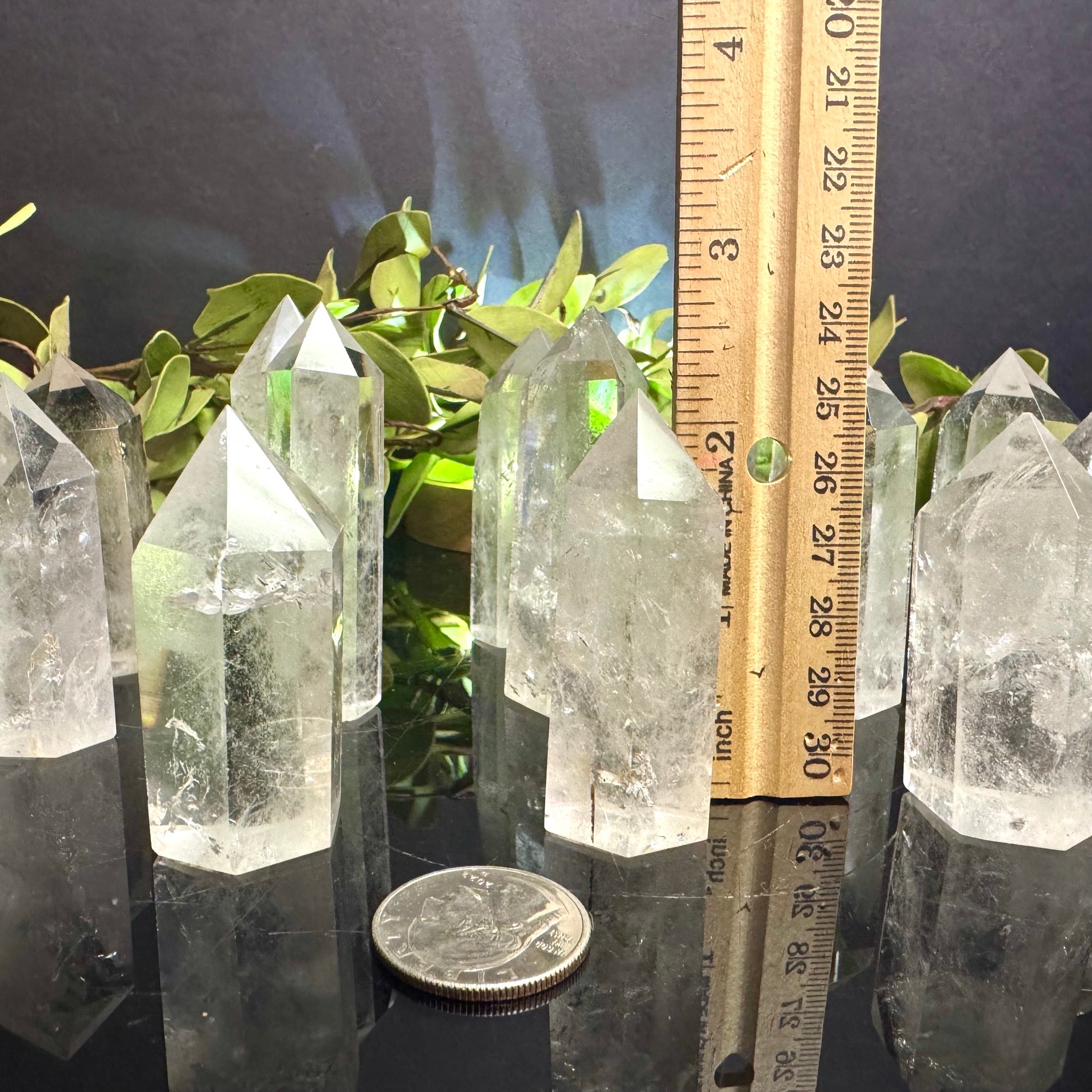 Clear Quartz Tower