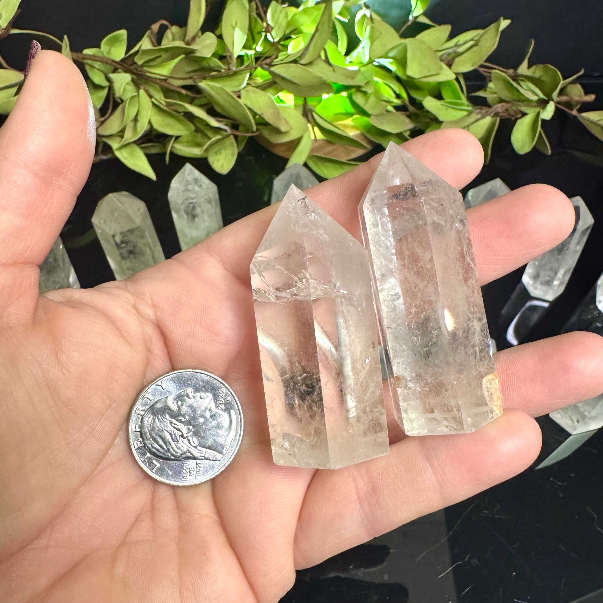 Clear Quartz Tower