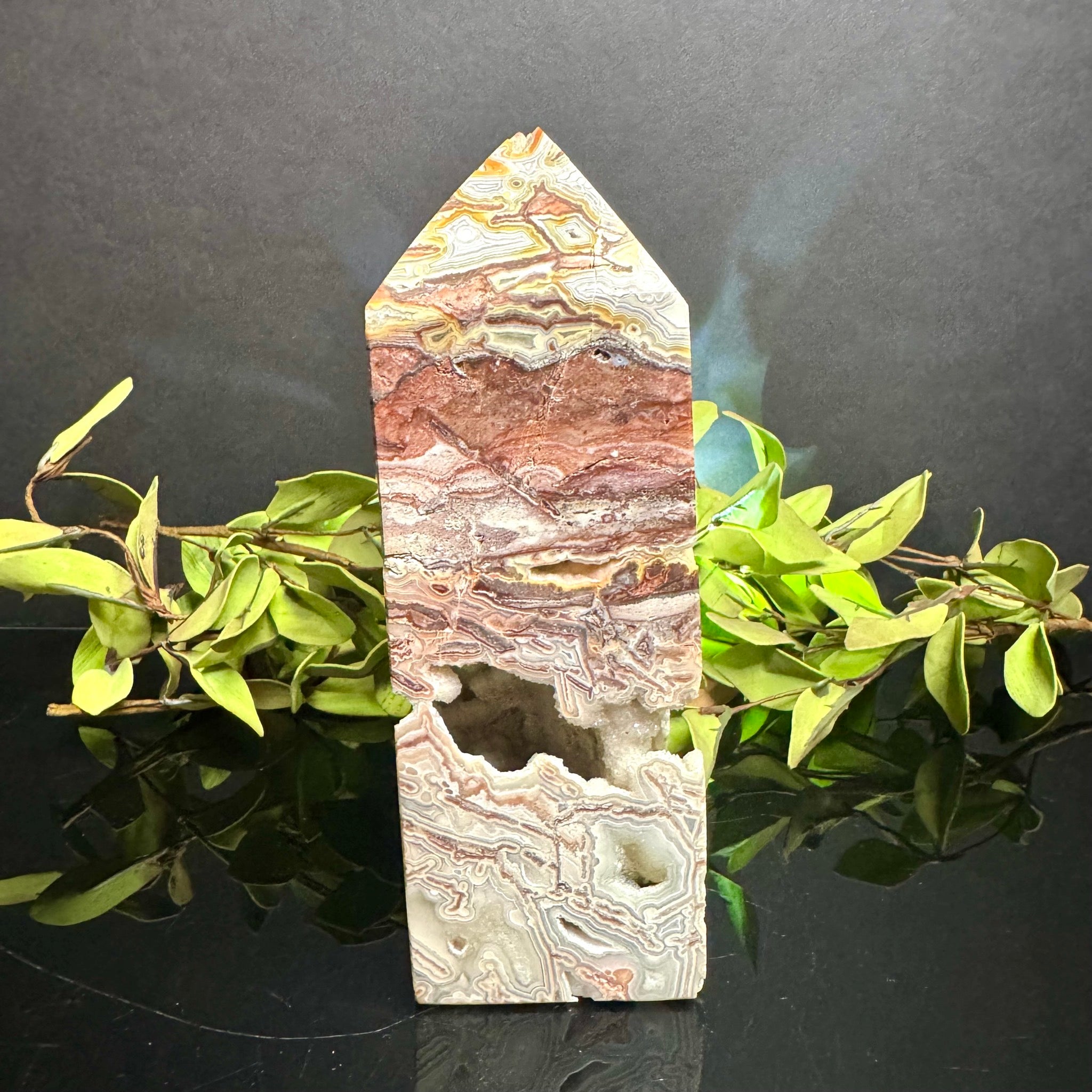 Mexican Agate Tower