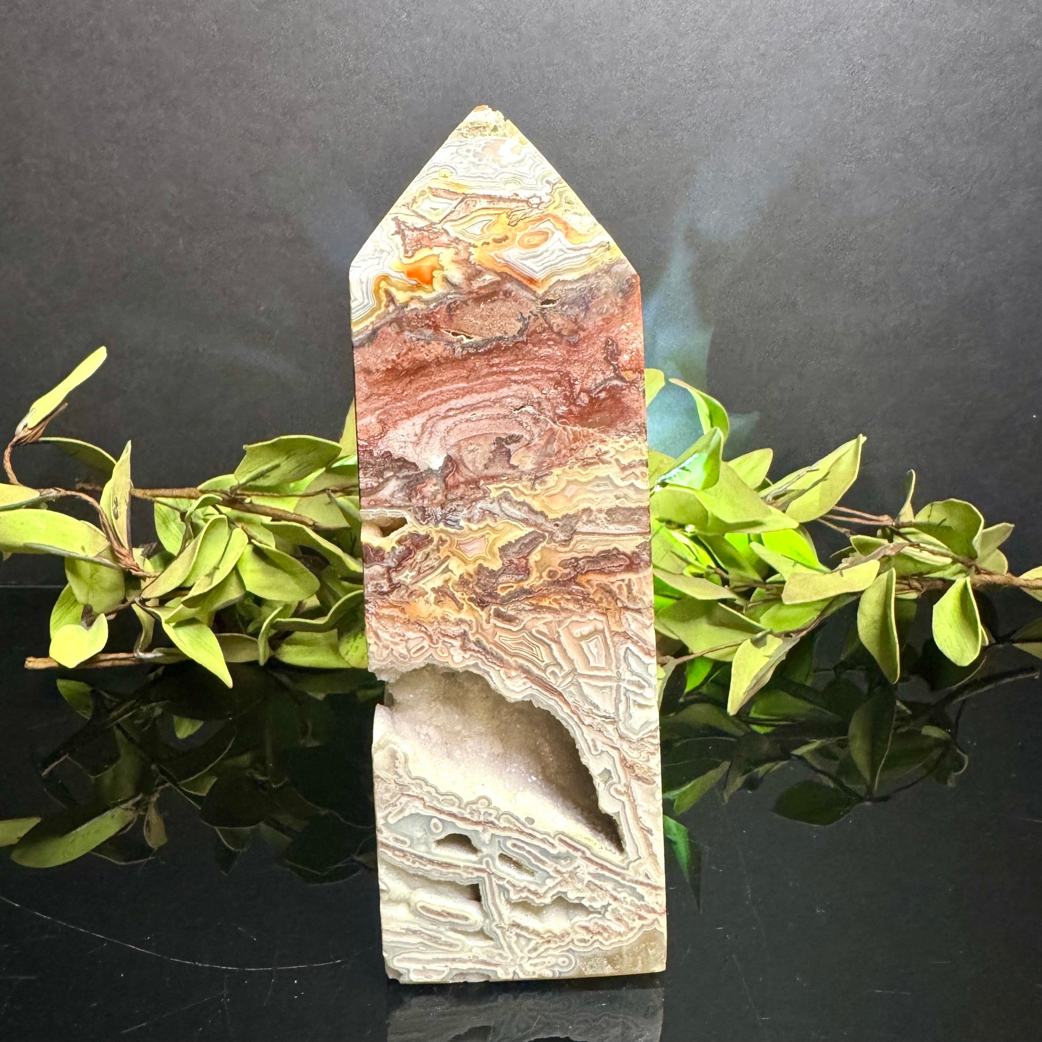 Mexican Agate Tower