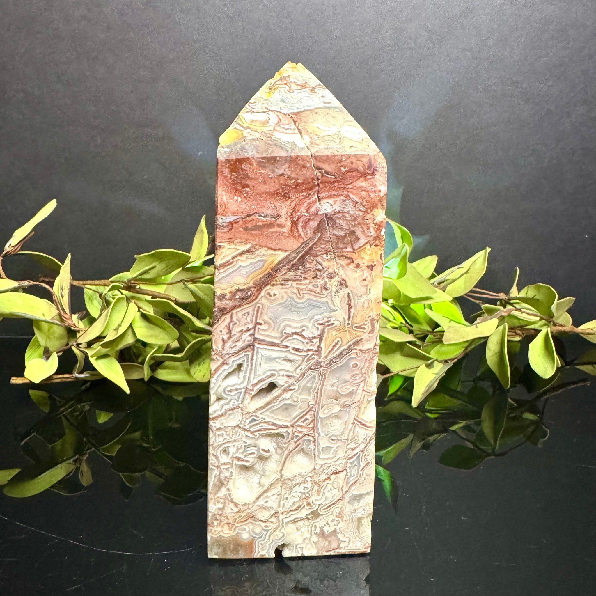 Mexican Agate Tower