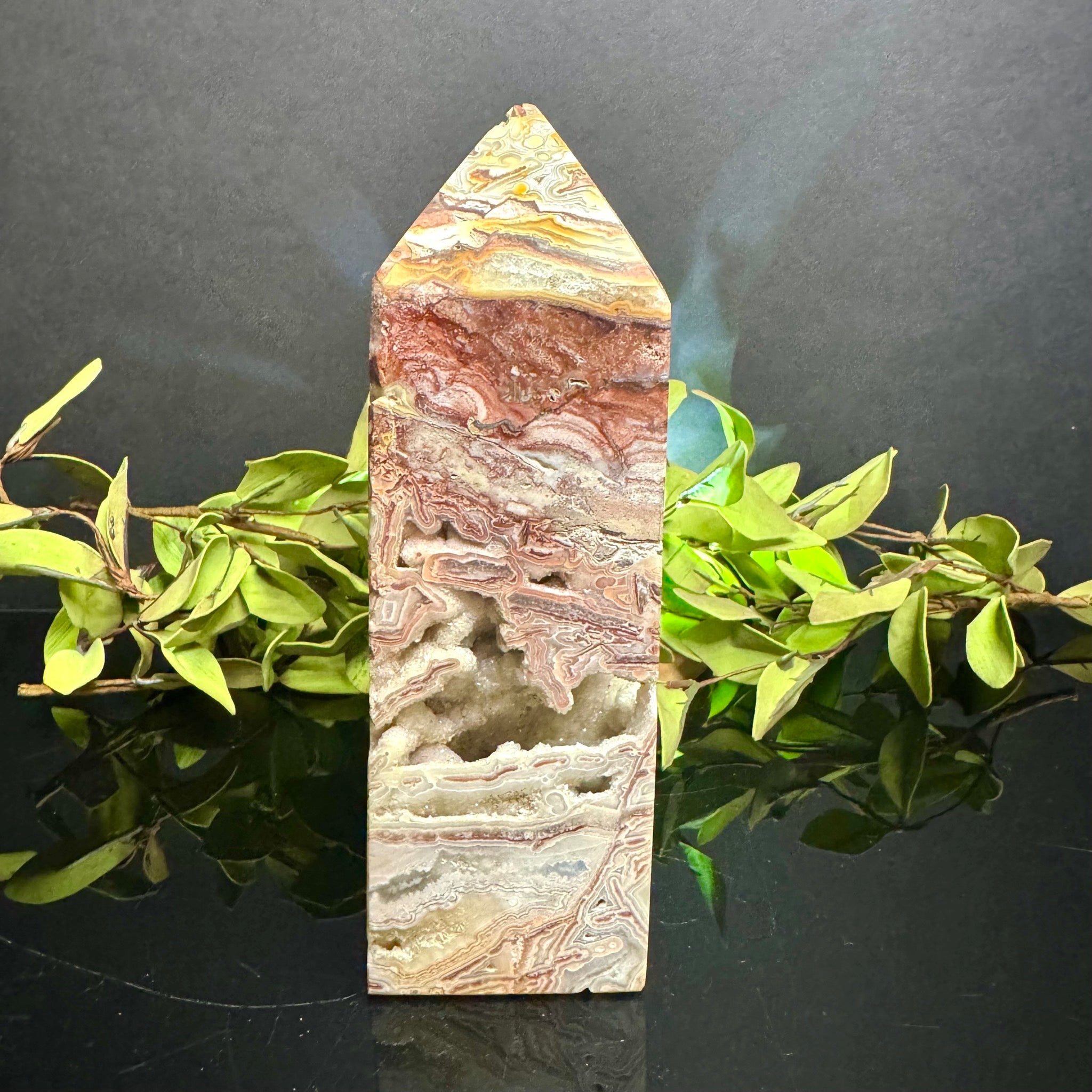 Mexican Agate Tower
