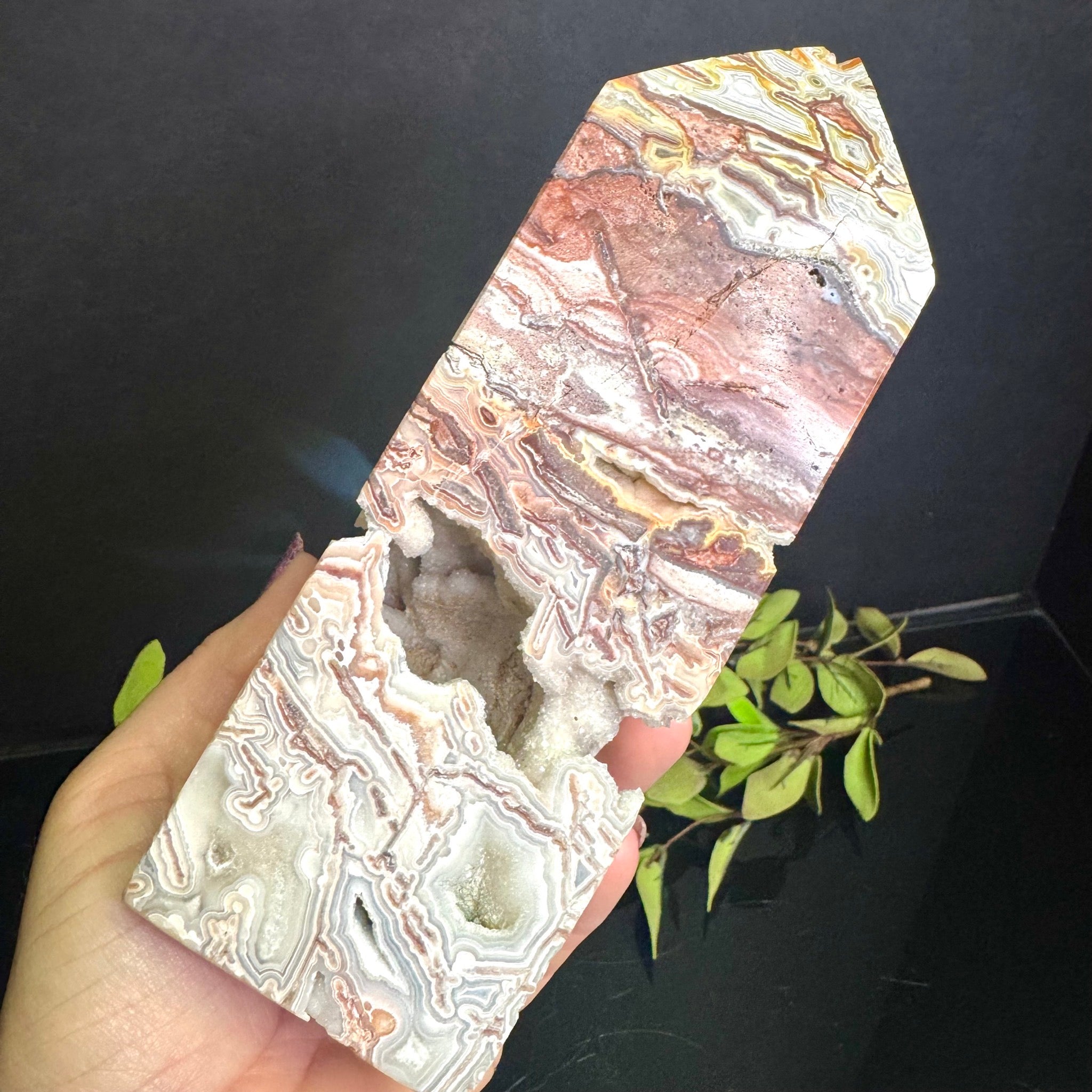 Mexican Agate Tower