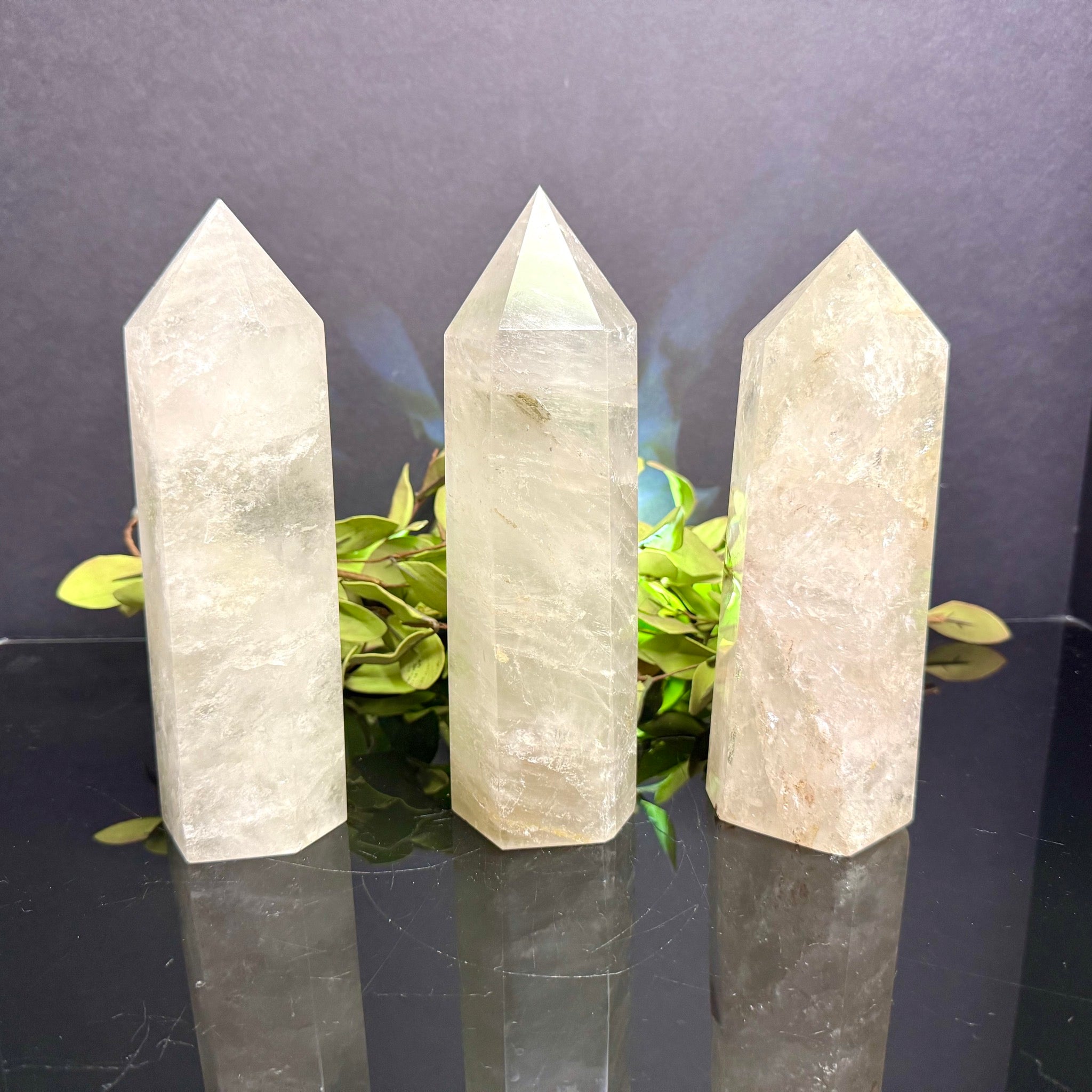 Clear Quartz Tower