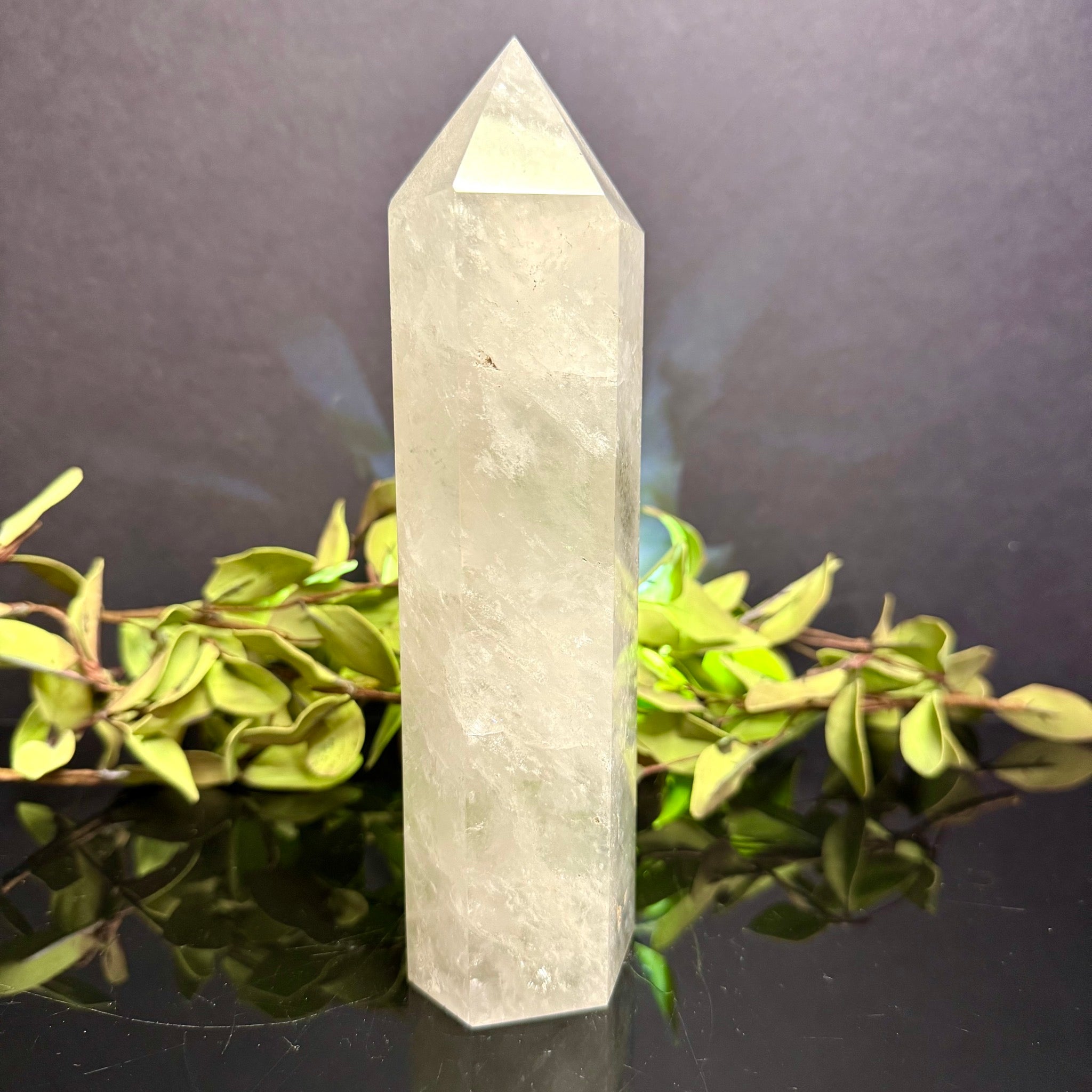 Clear Quartz Tower