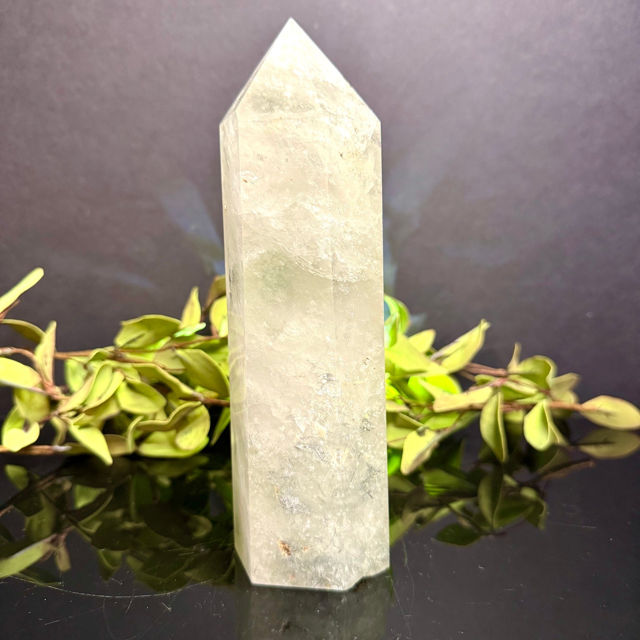 Clear Quartz Tower