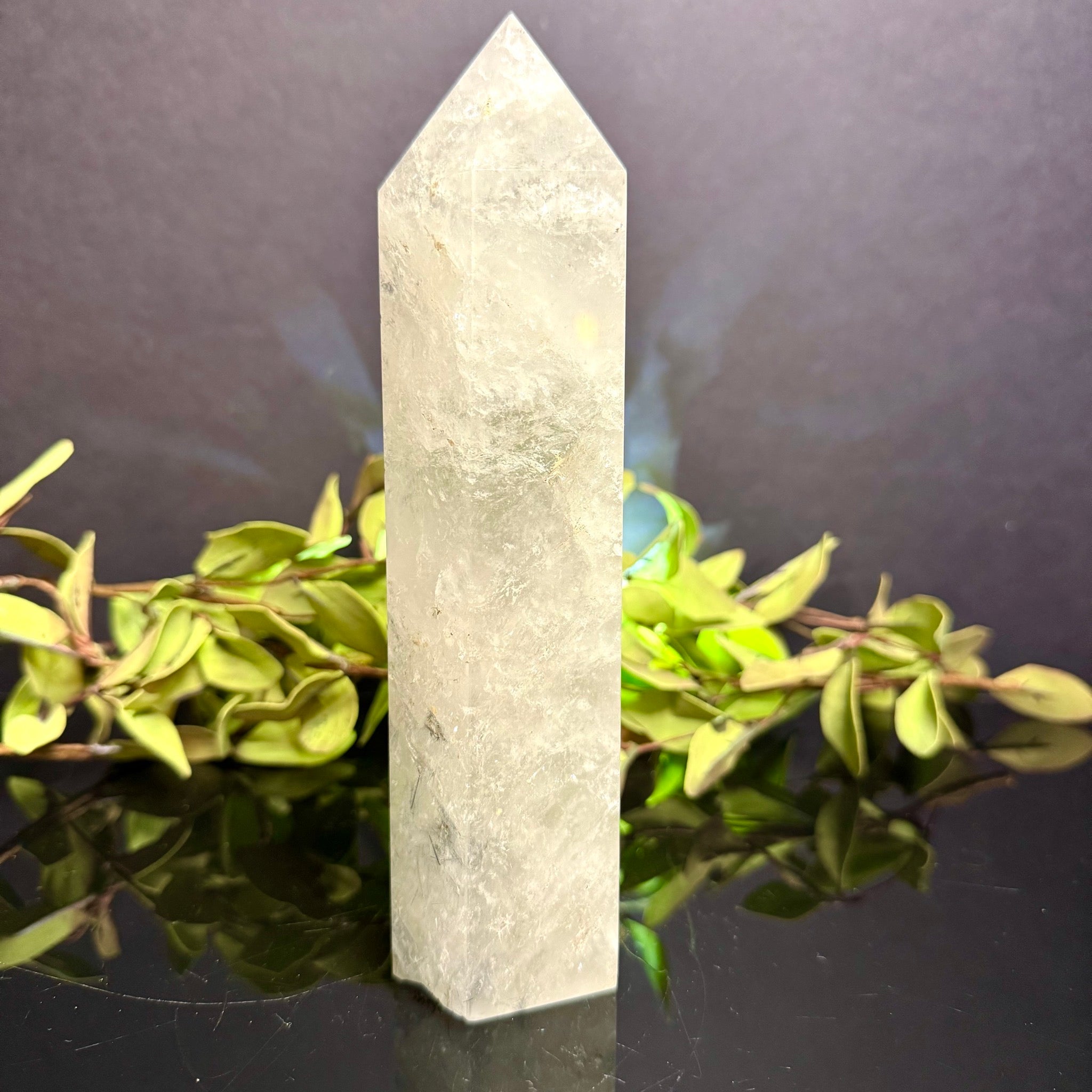 Clear Quartz Tower