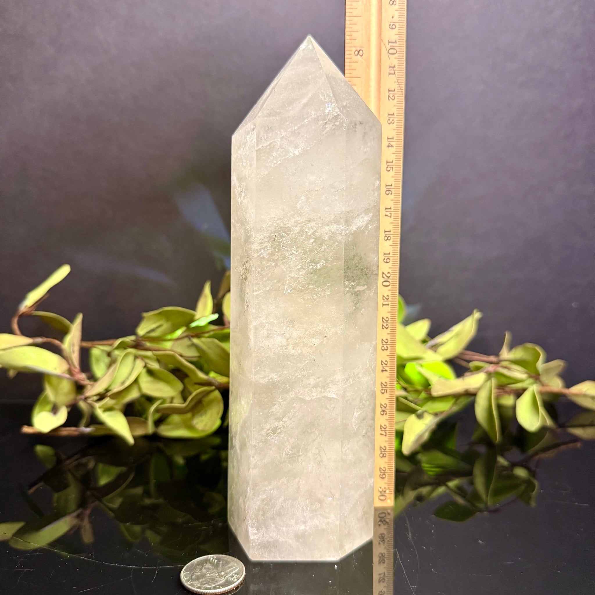 Clear Quartz Tower
