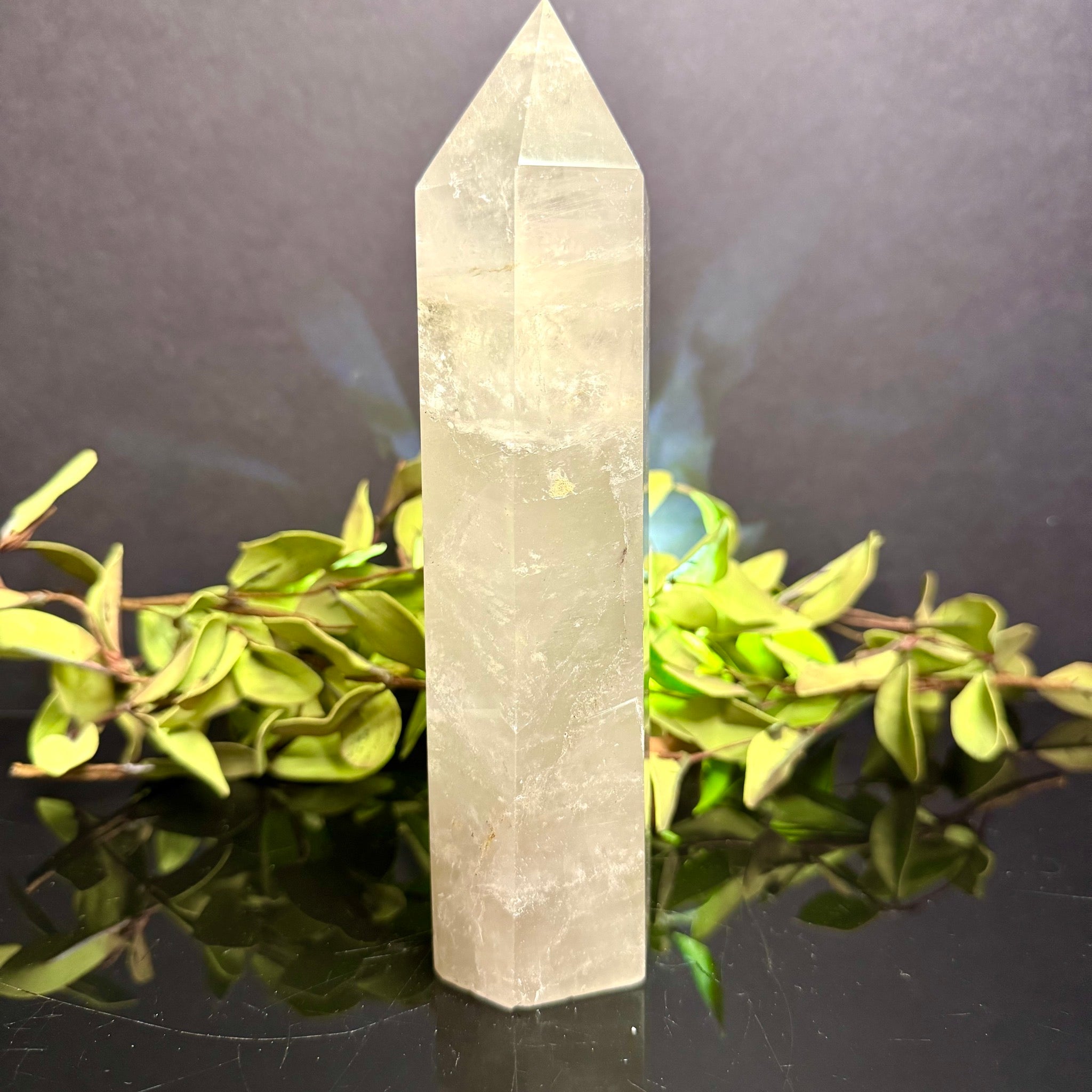 Clear Quartz Tower