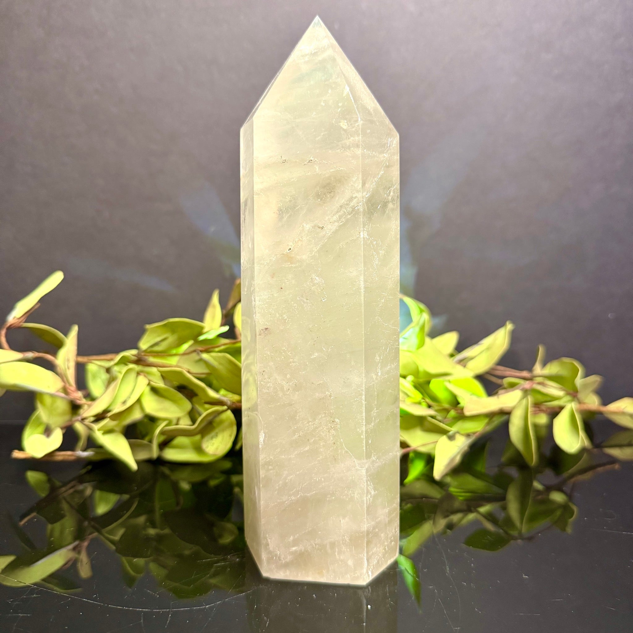 Clear Quartz Tower