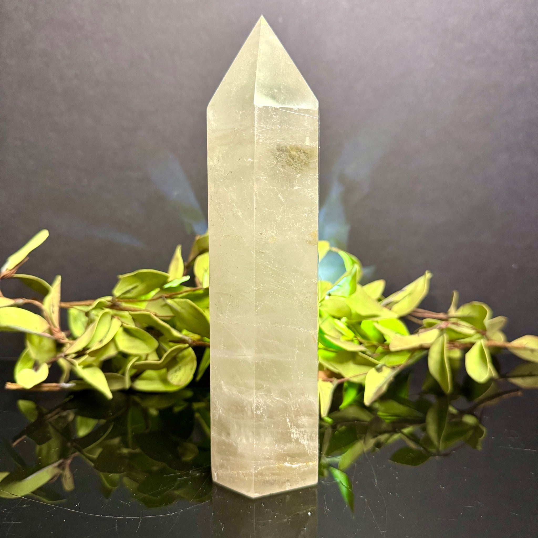 Clear Quartz Tower