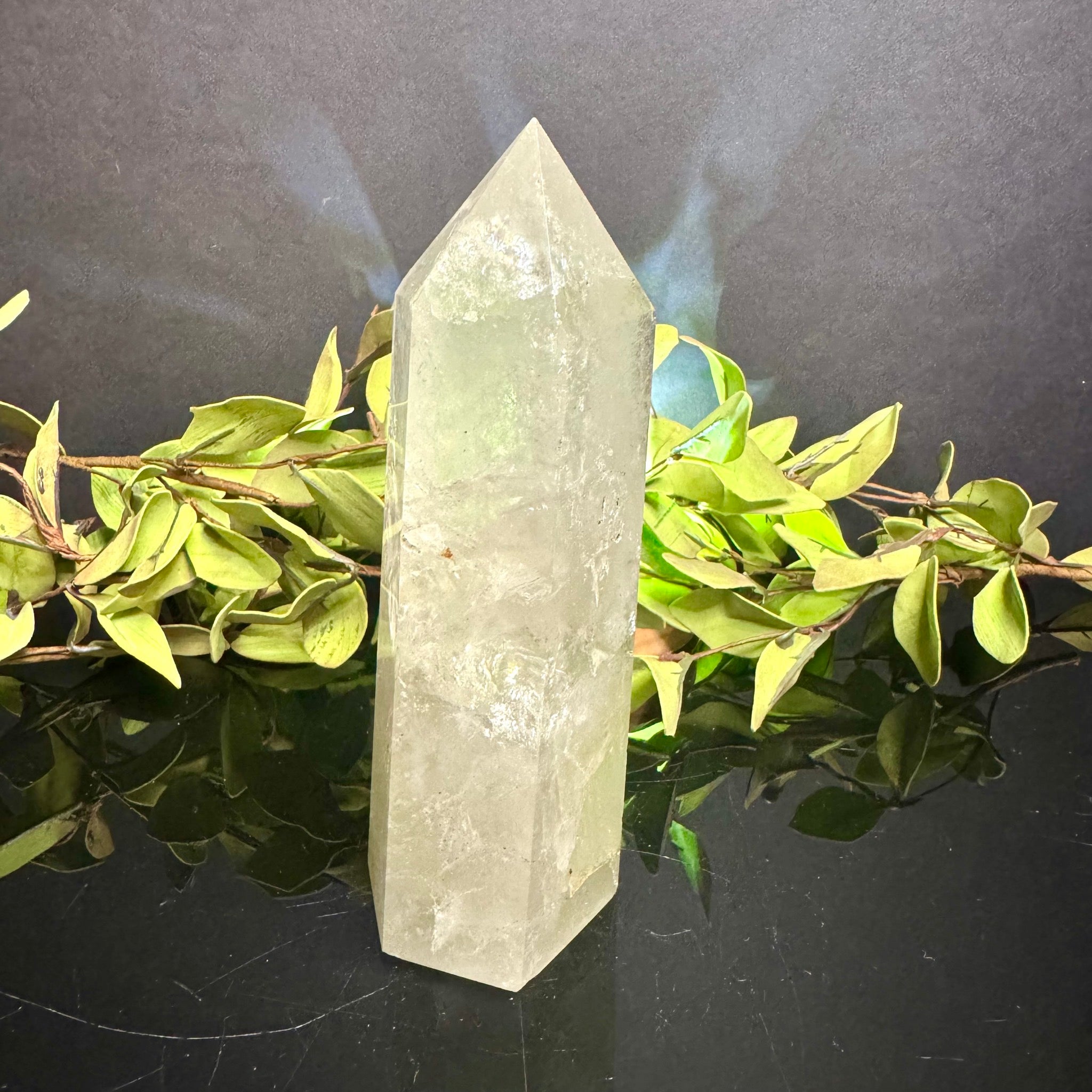 Clear Quartz Tower