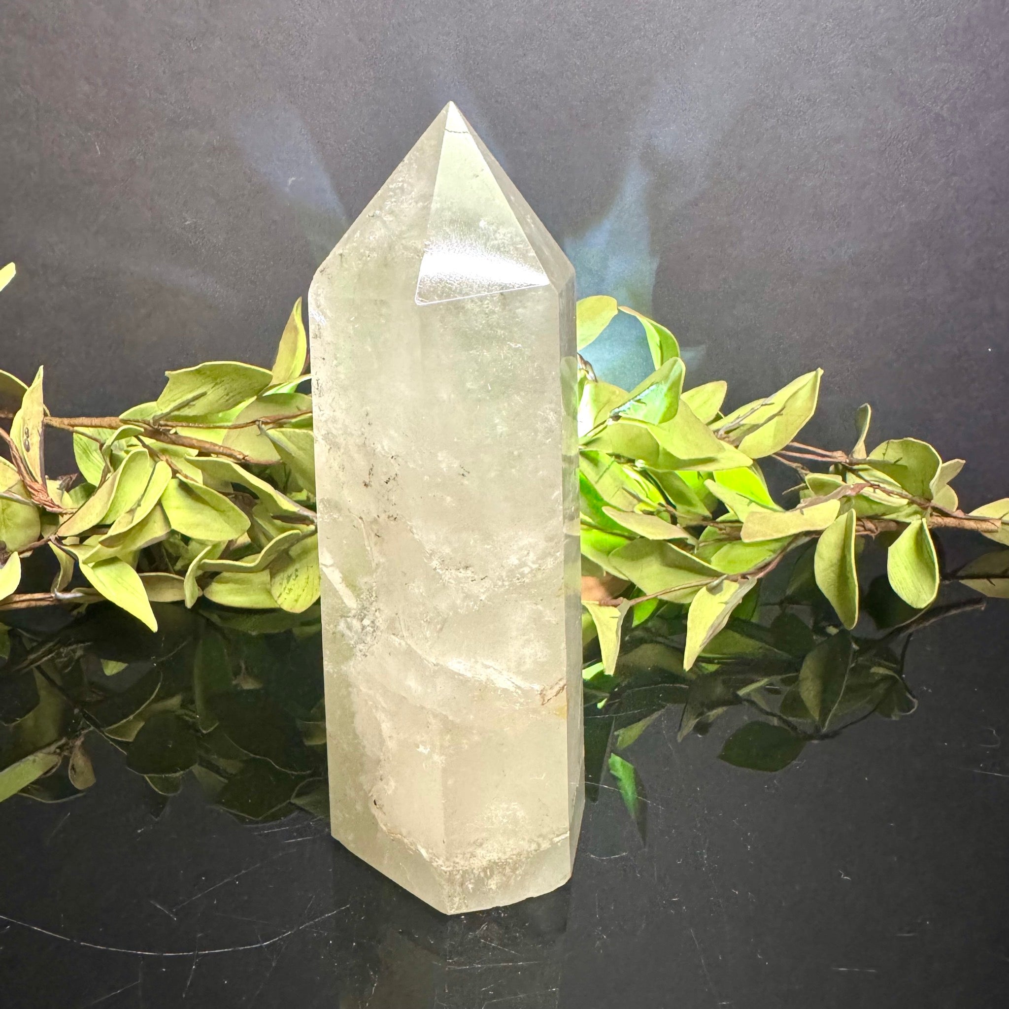 Clear Quartz Tower