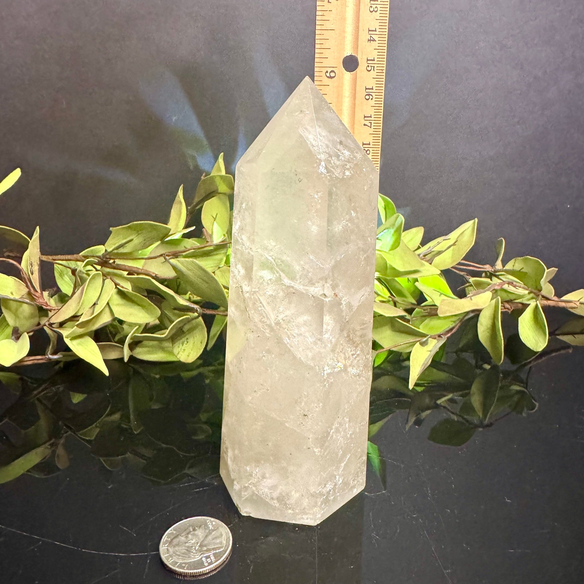 Clear Quartz Tower