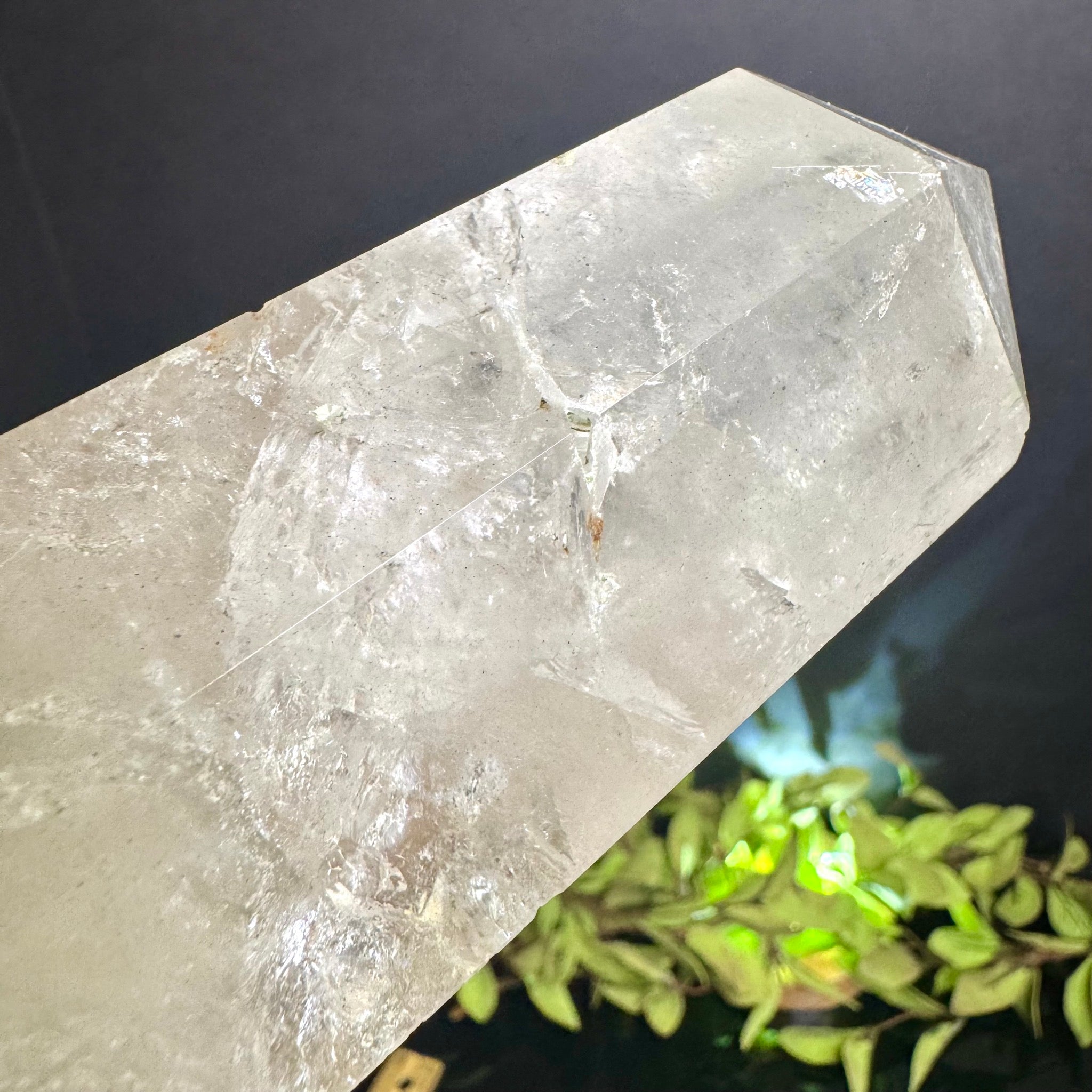 Clear Quartz Tower