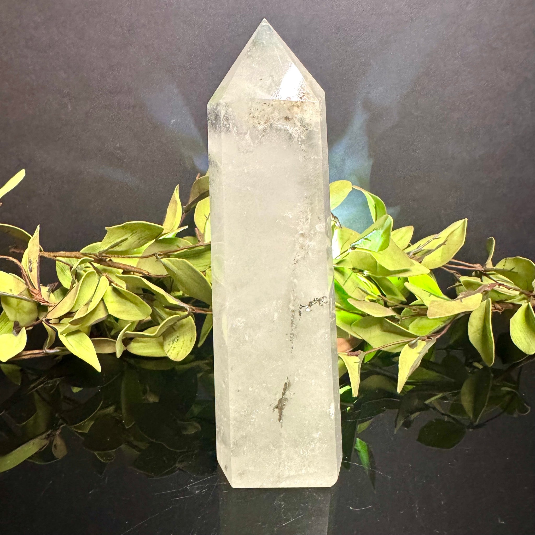 Clear Quartz Tower