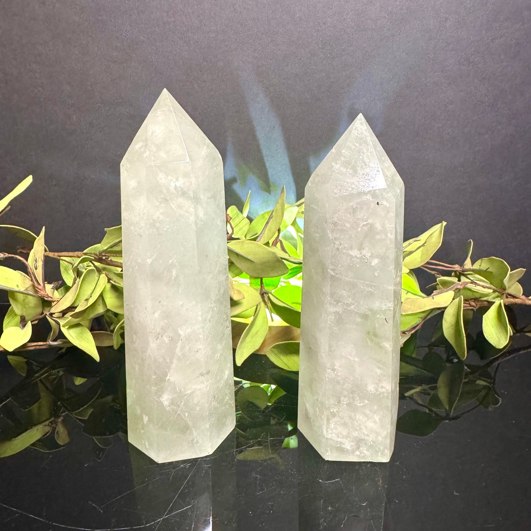 Clear Quartz Tower