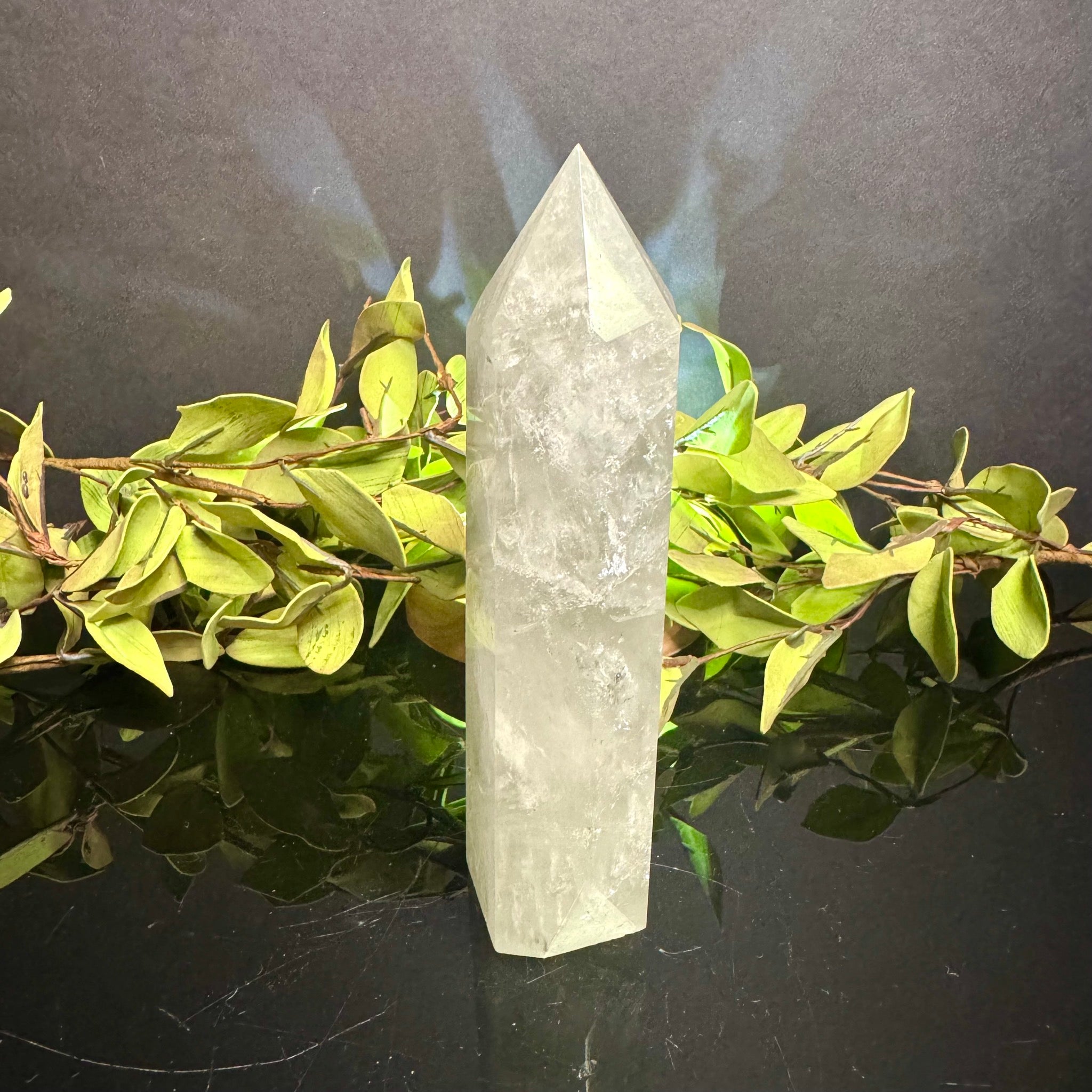 Clear Quartz Tower
