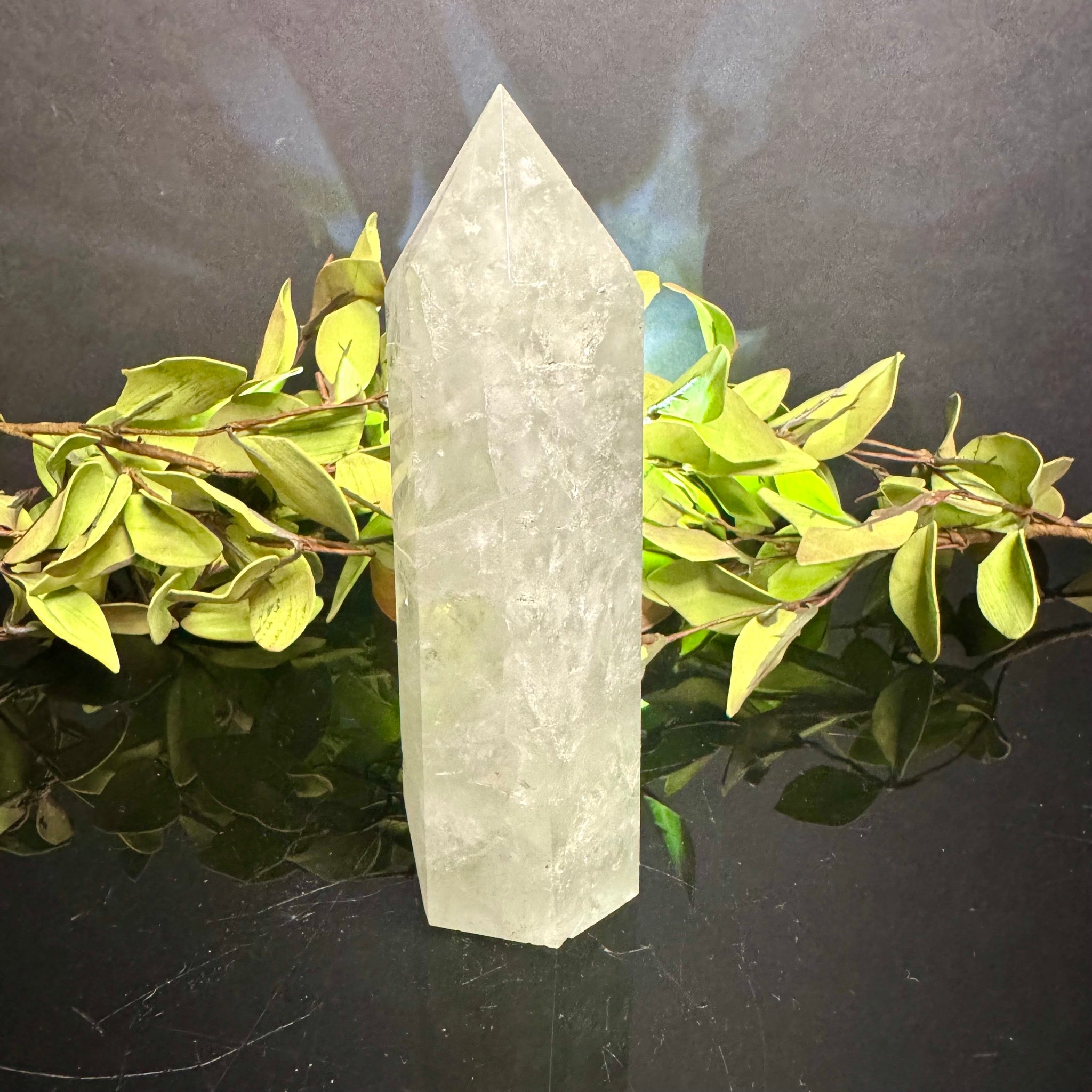 Clear Quartz Tower