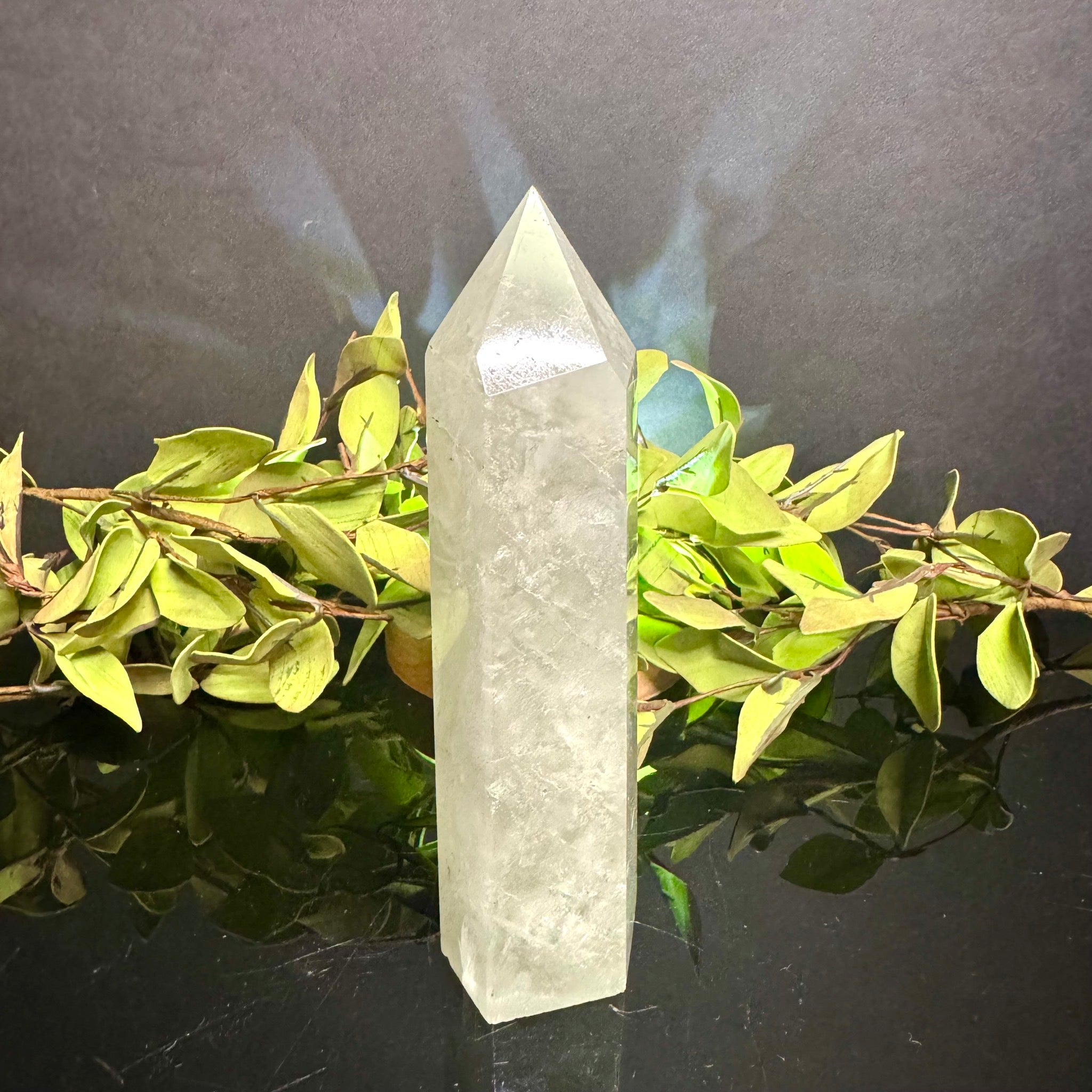 Clear Quartz Tower