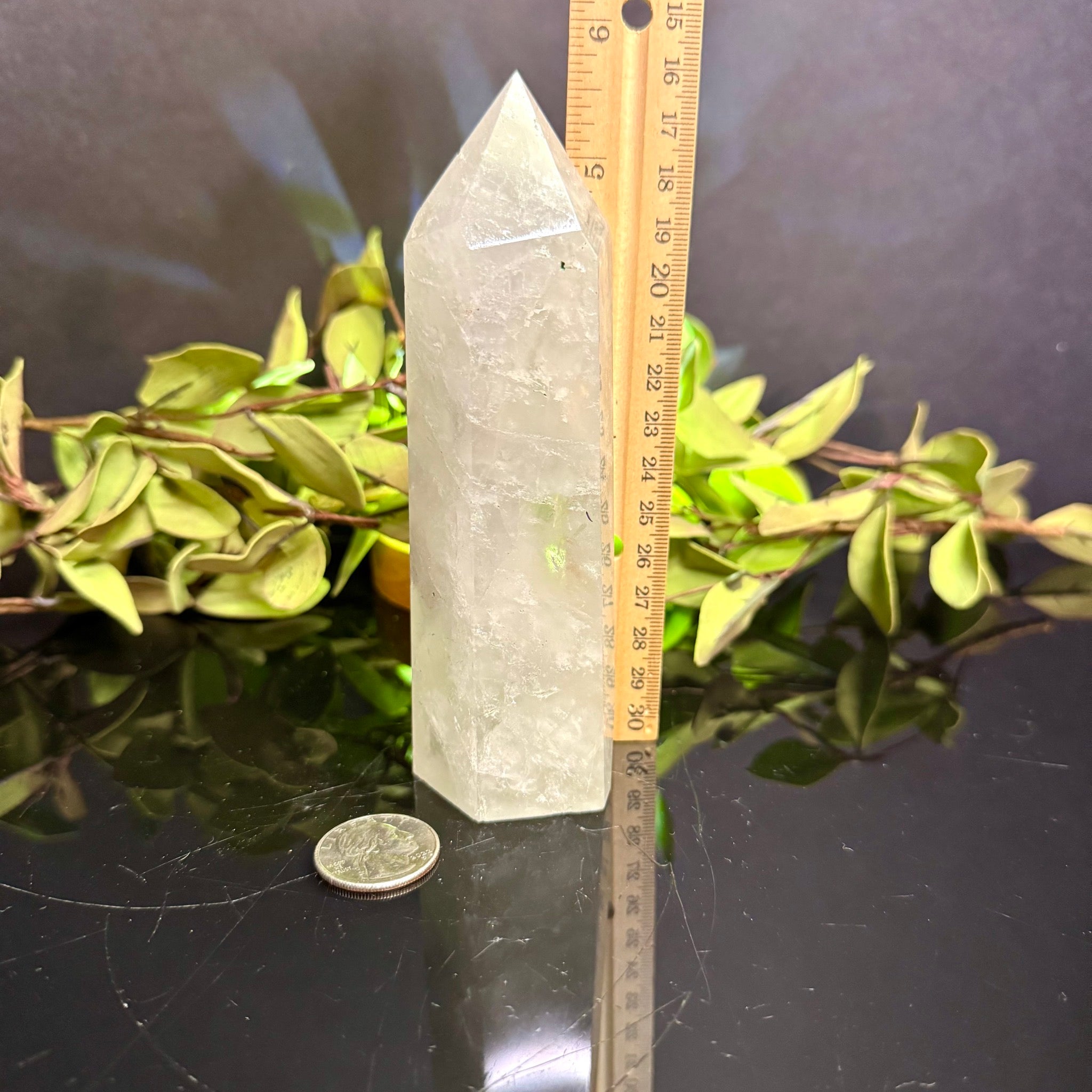 Clear Quartz Tower
