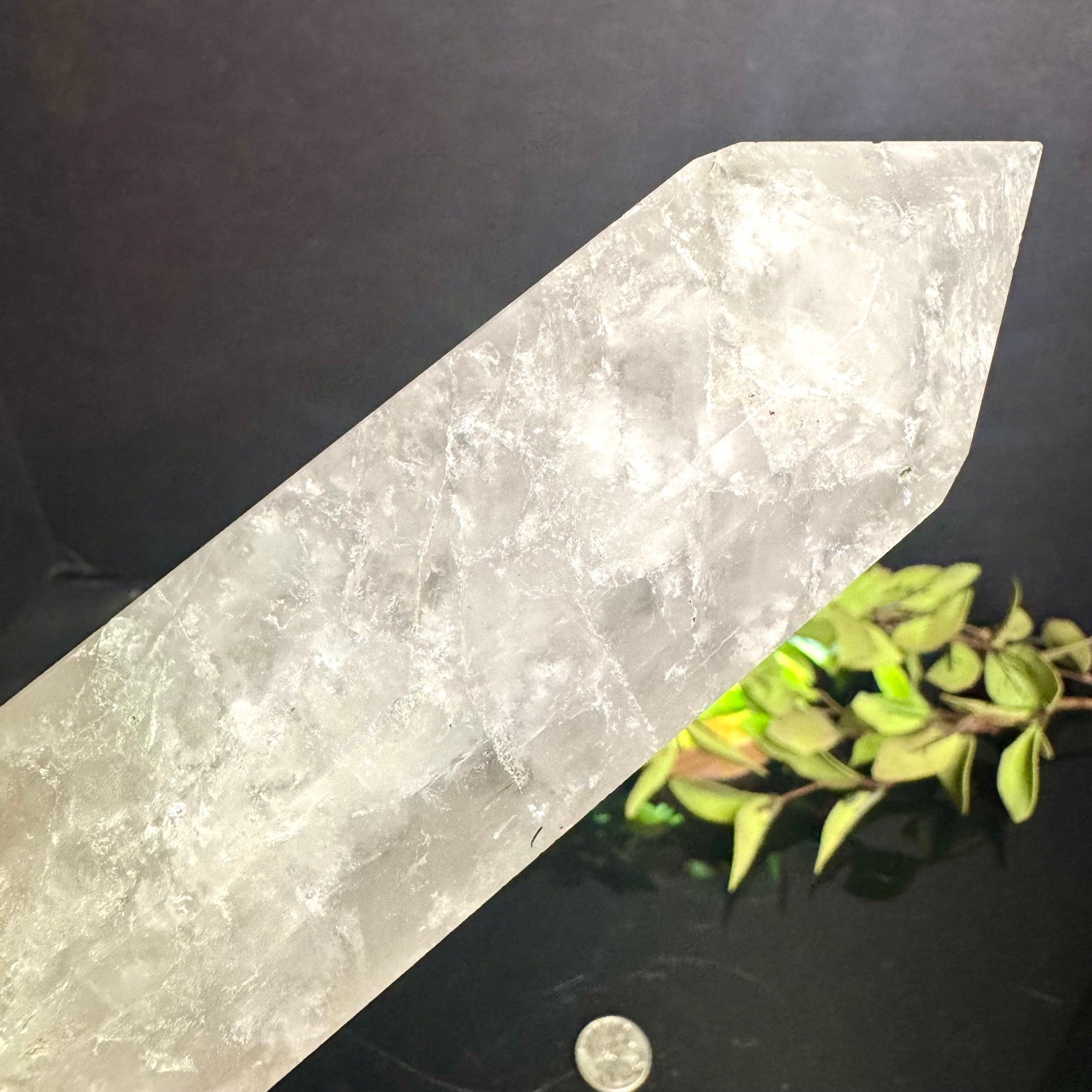 Clear Quartz Tower