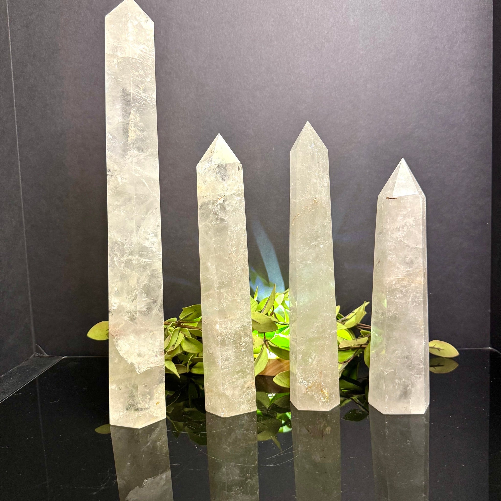 Clear Quartz Tower