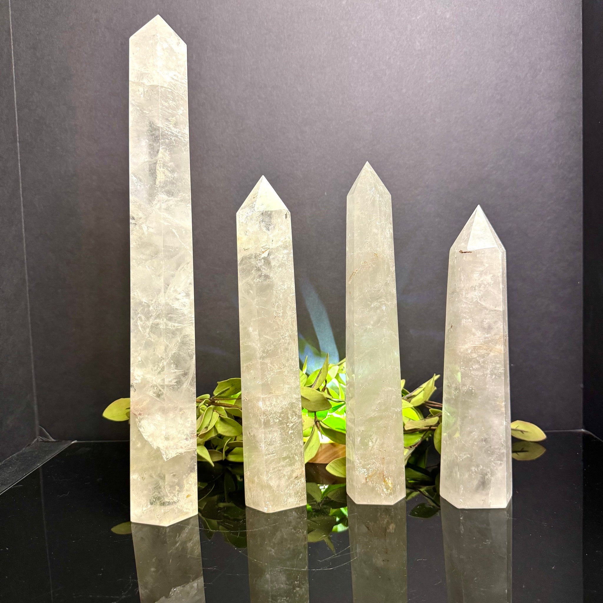 Clear Quartz Tower