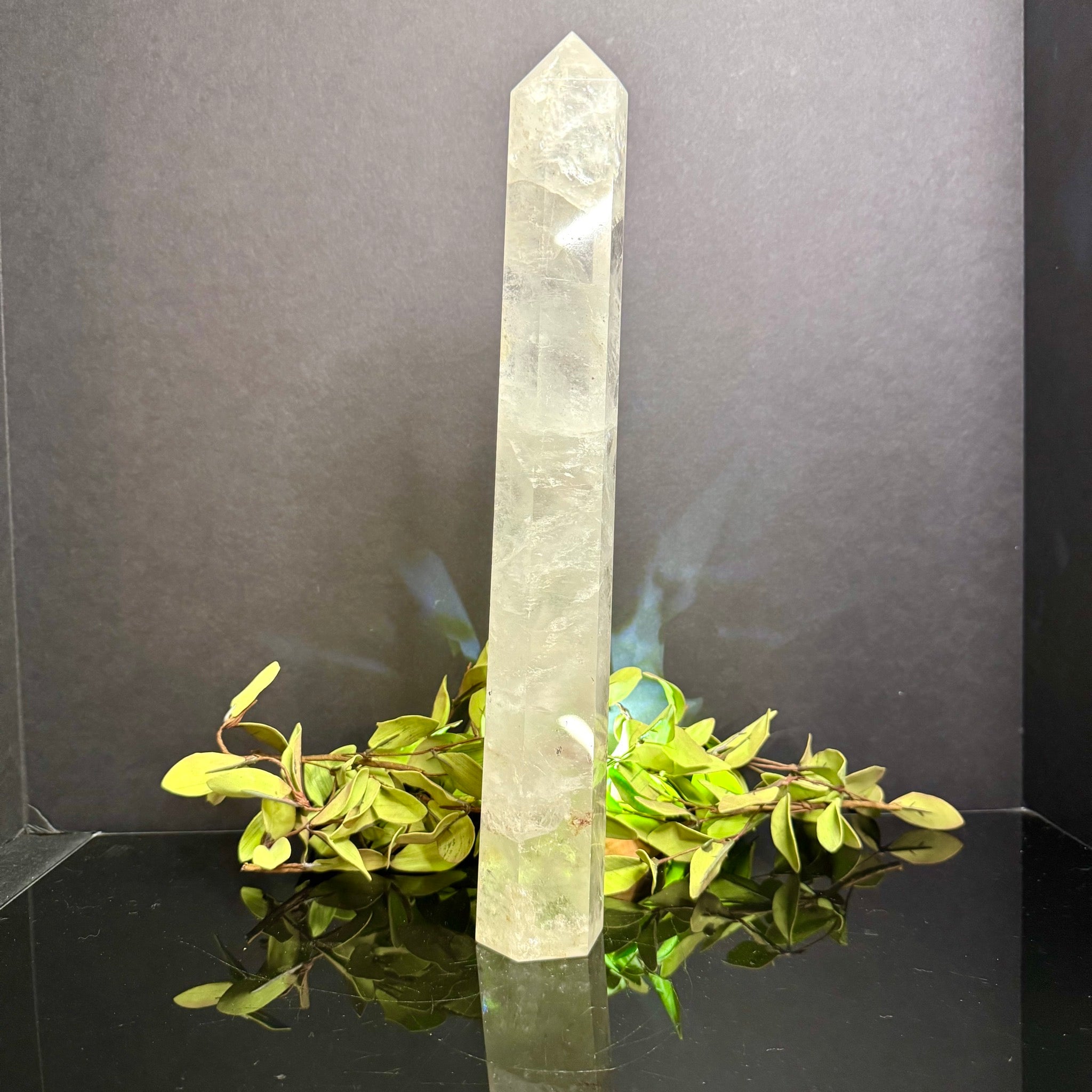 Clear Quartz Tower