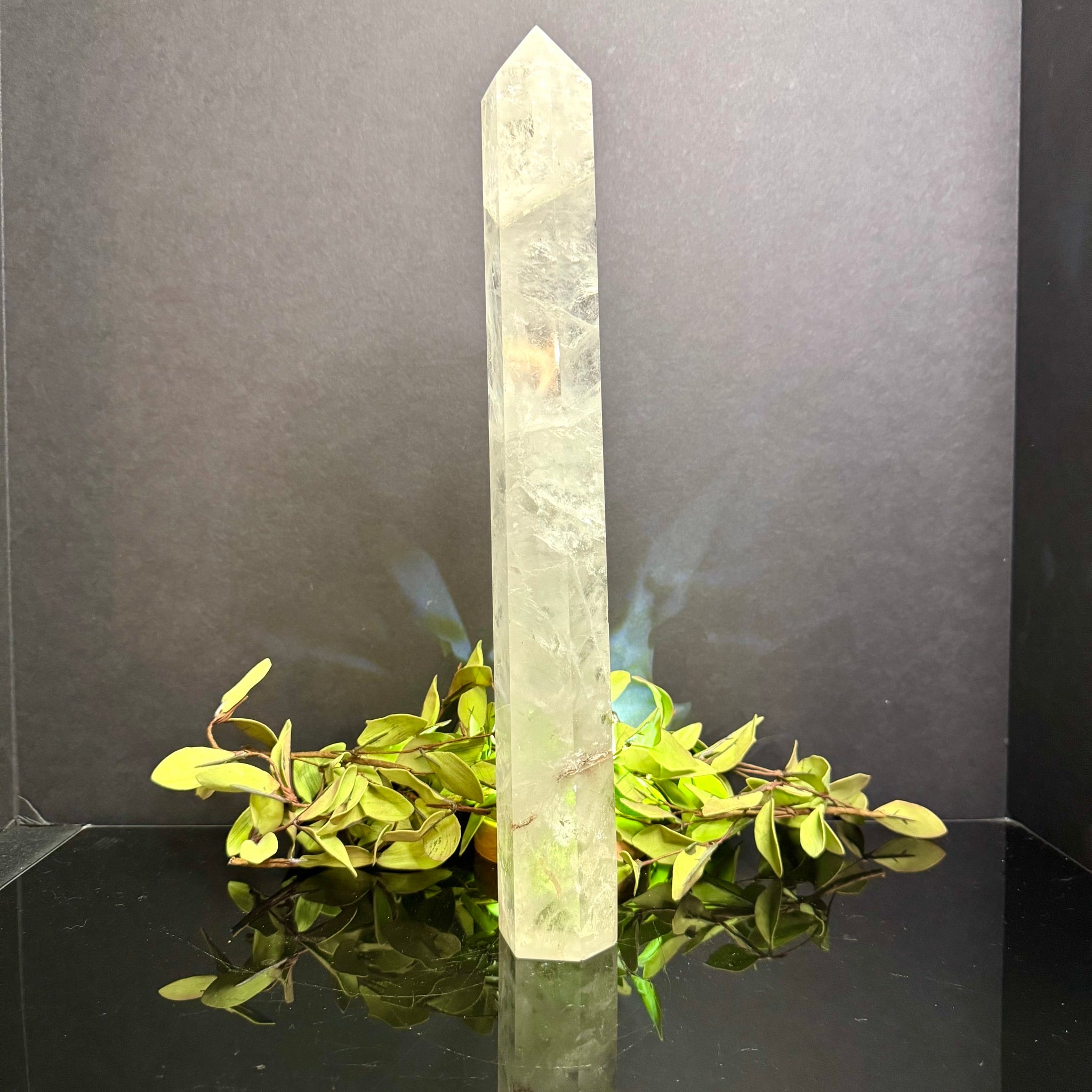 Clear Quartz Tower
