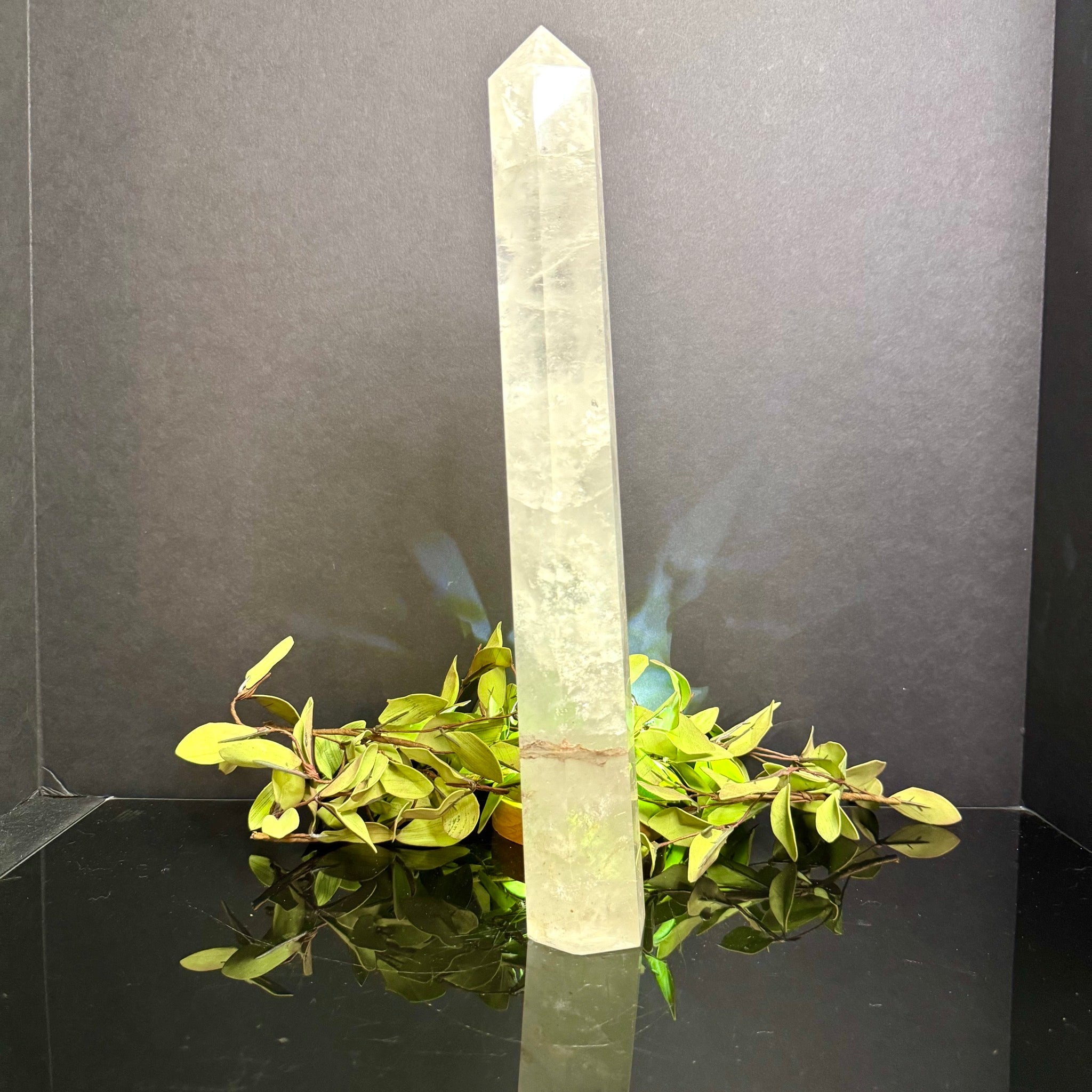 Clear Quartz Tower