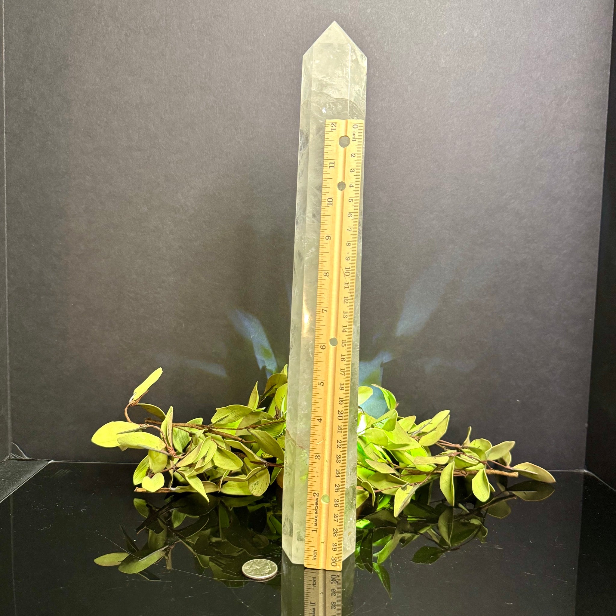 Clear Quartz Tower