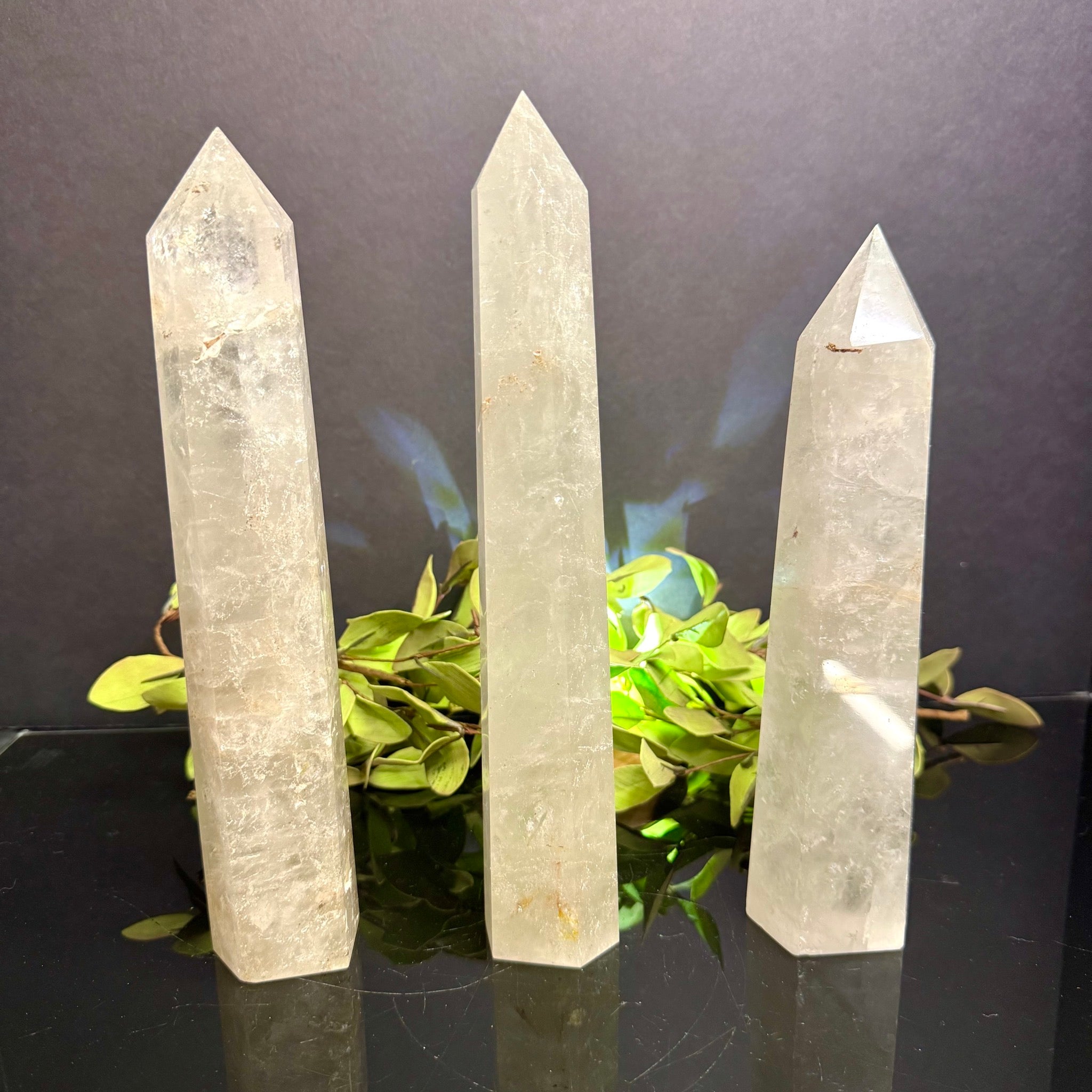 Clear Quartz Tower