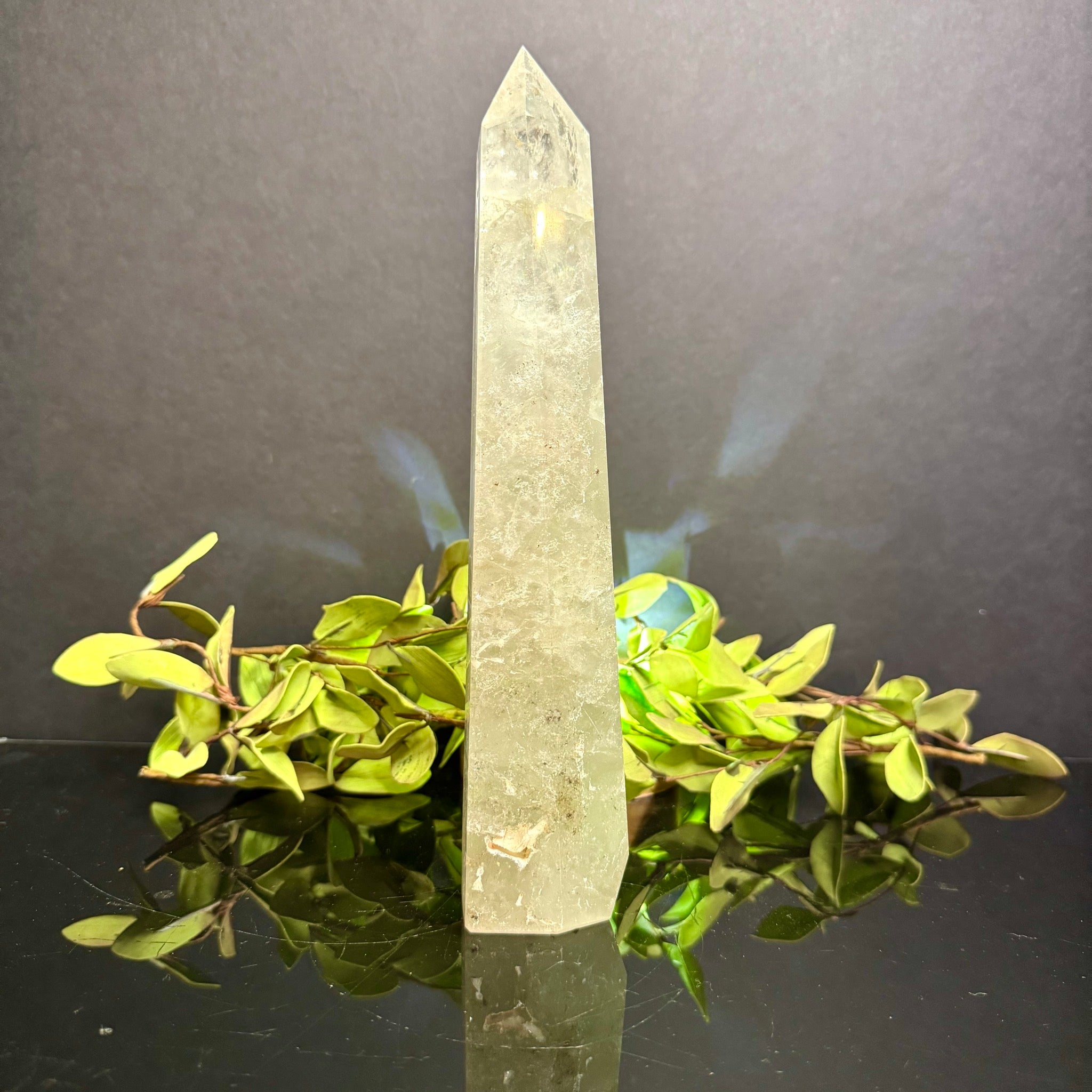 Clear Quartz Tower