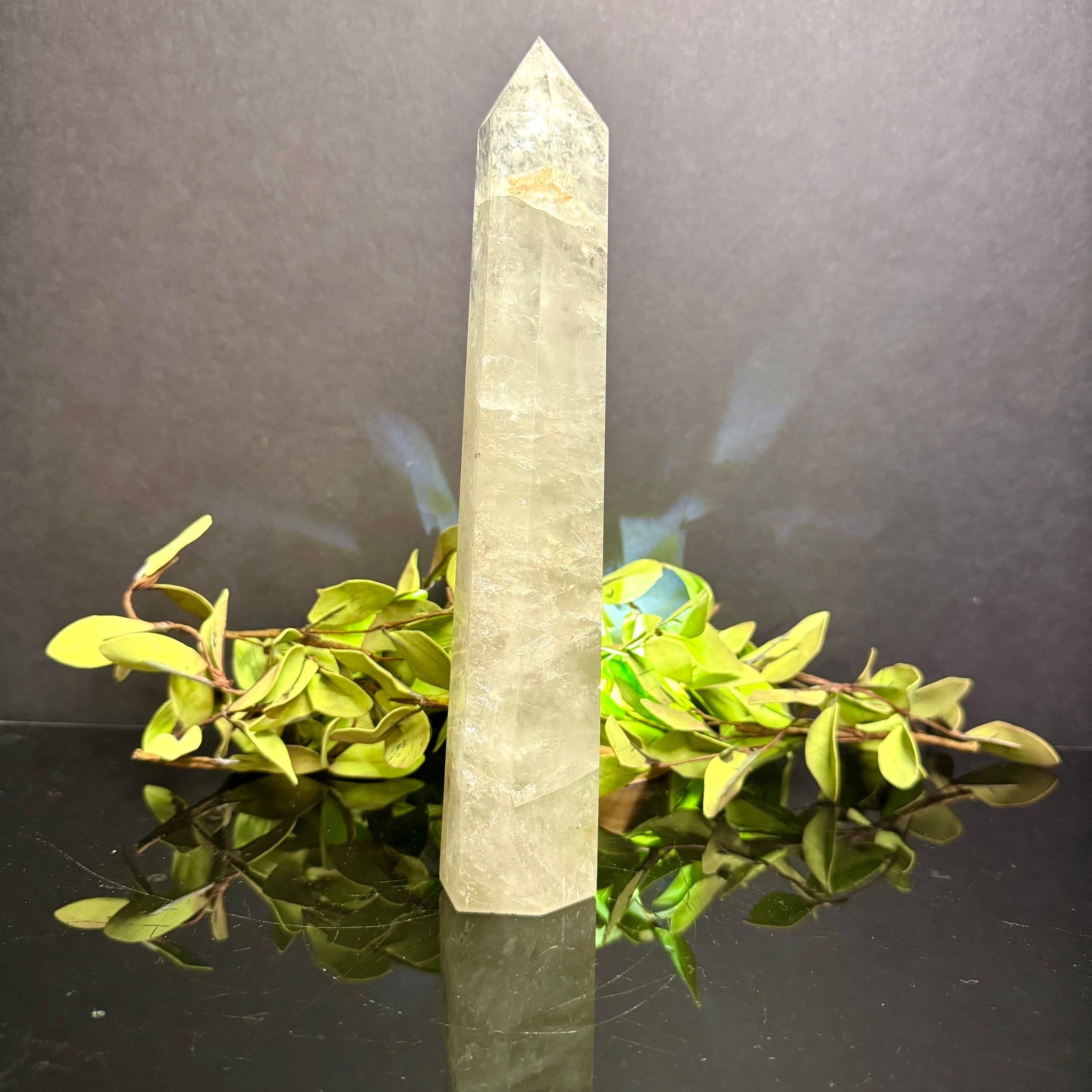 Clear Quartz Tower