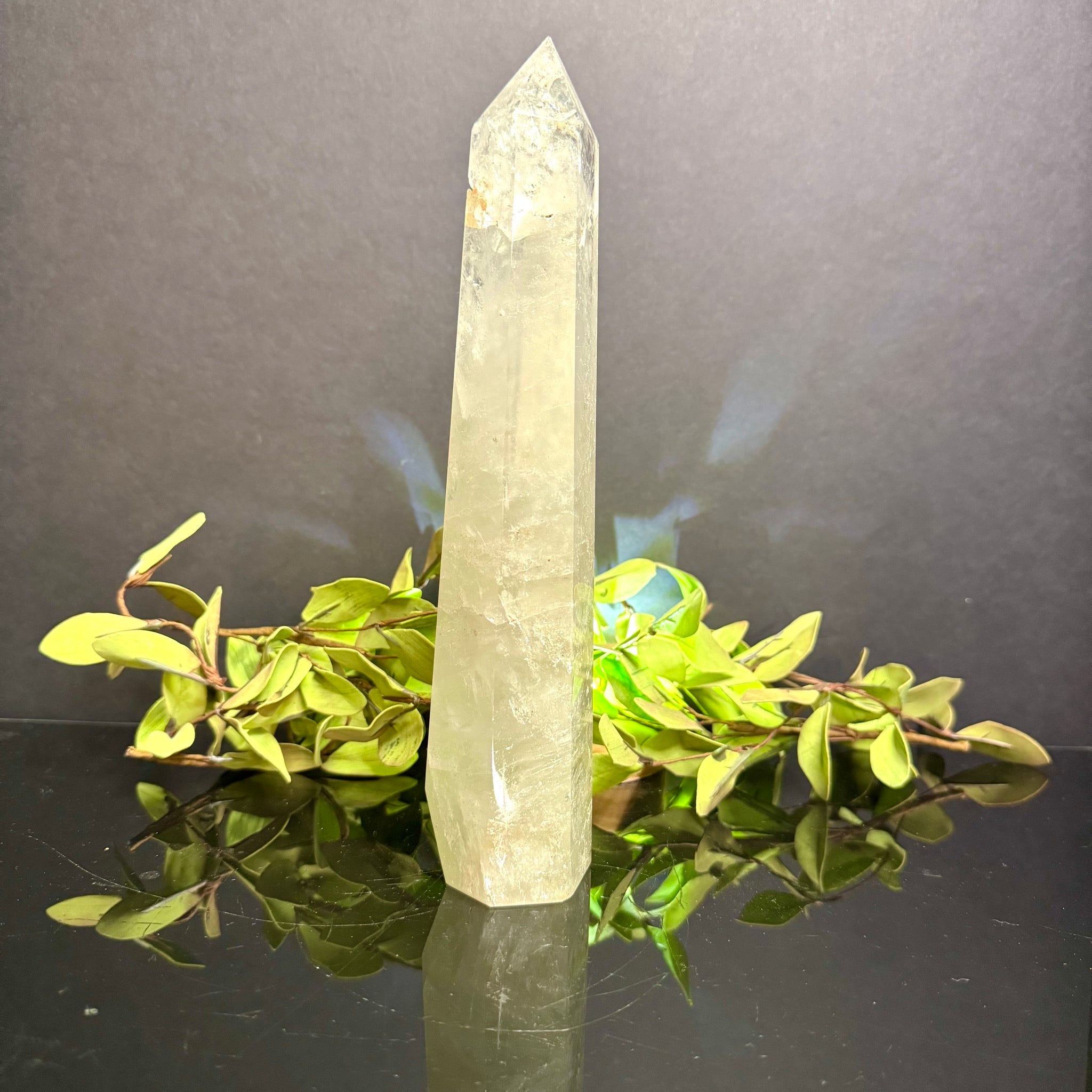 Clear Quartz Tower