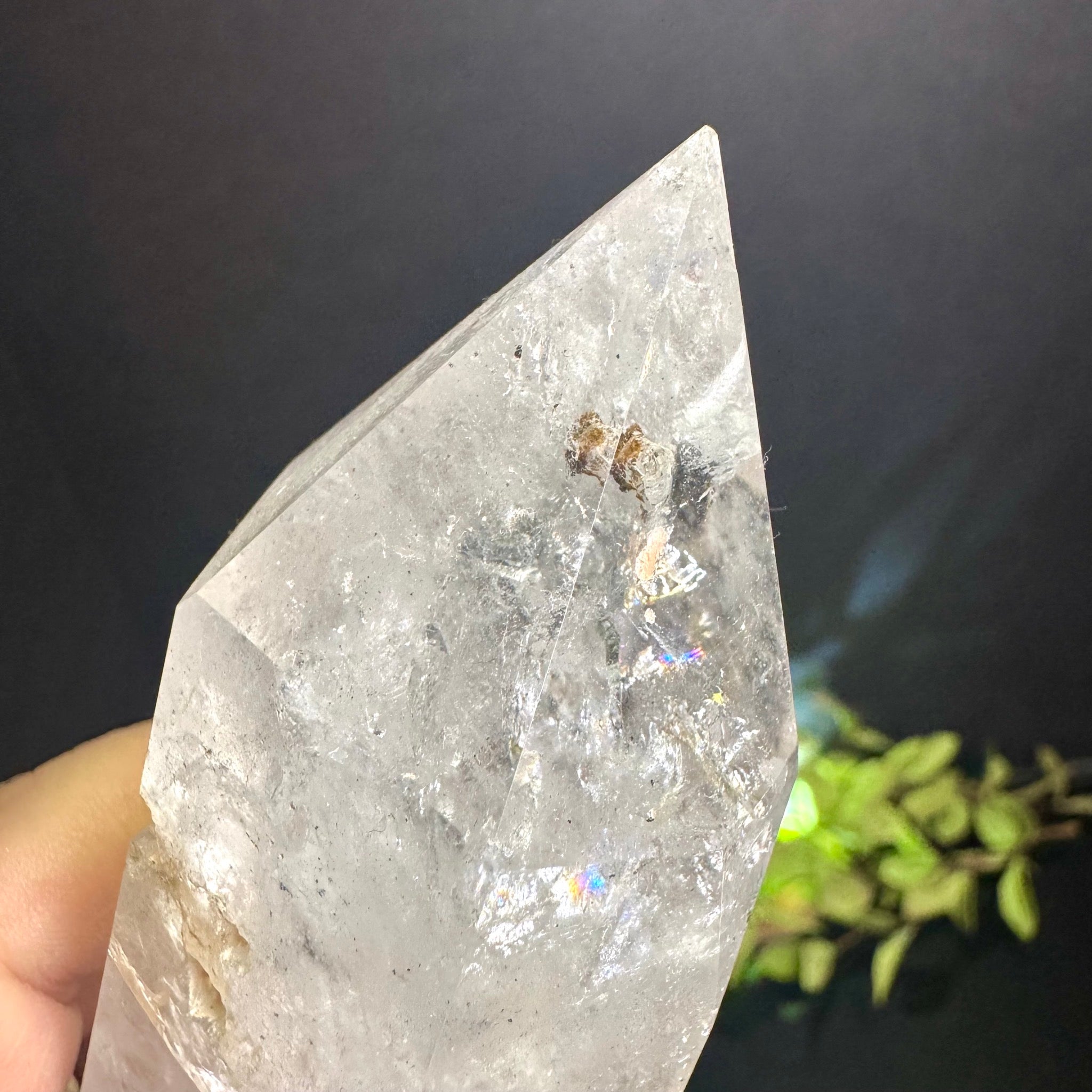 Clear Quartz Tower