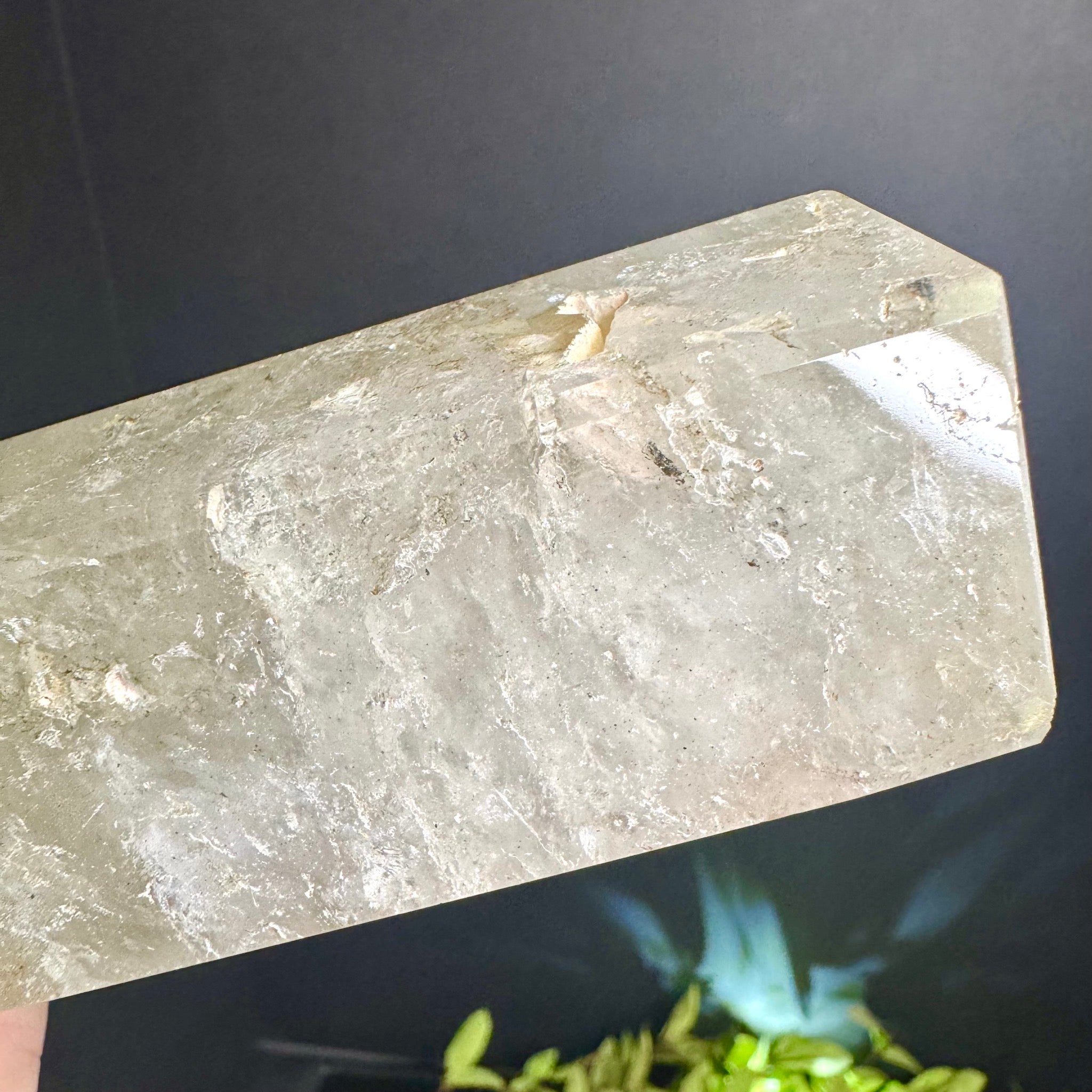 Clear Quartz Tower