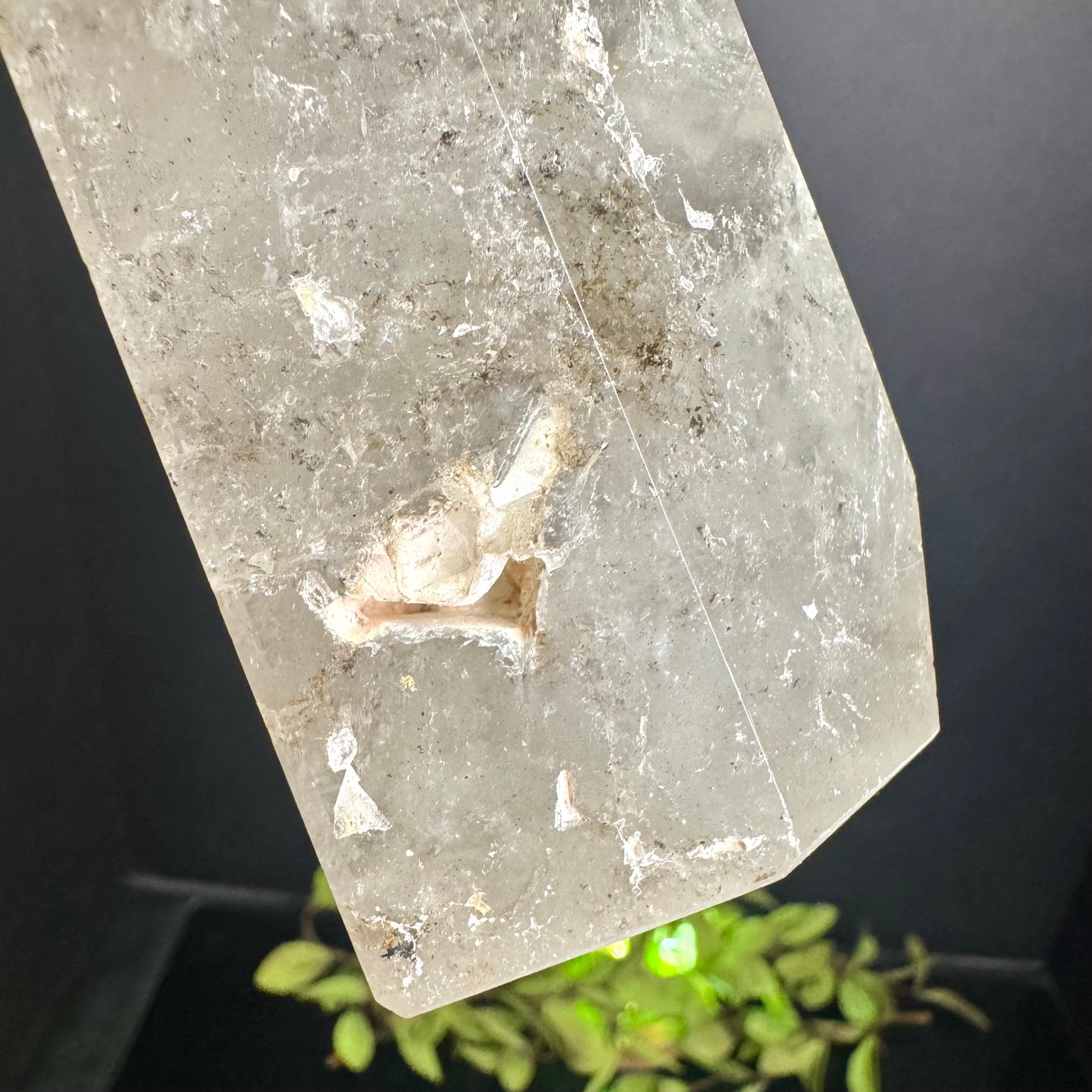 Clear Quartz Tower