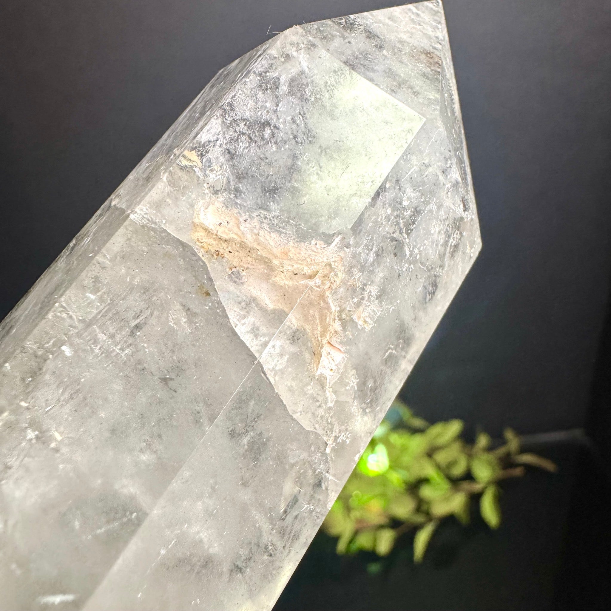 Clear Quartz Tower