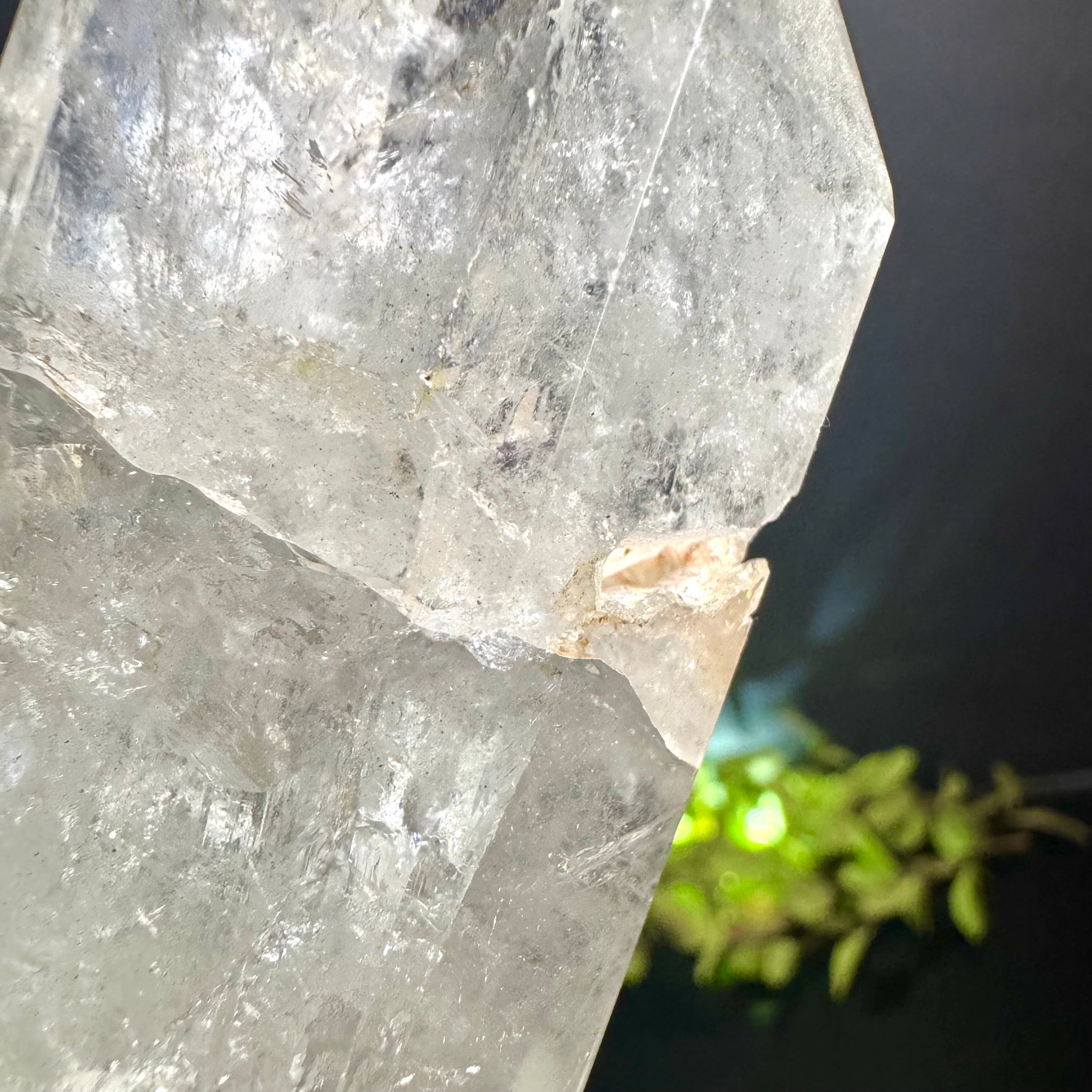 Clear Quartz Tower