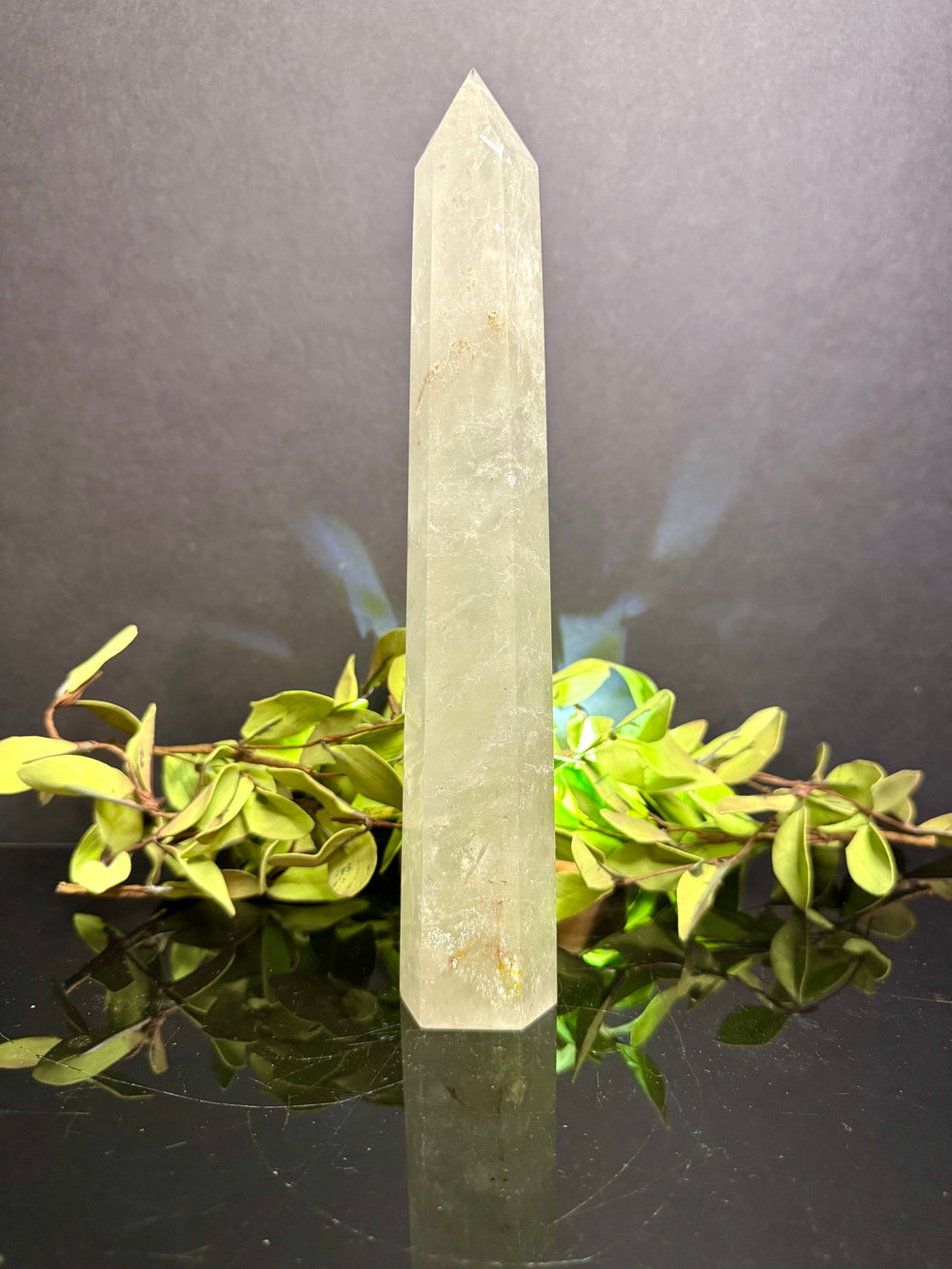 Clear Quartz Tower