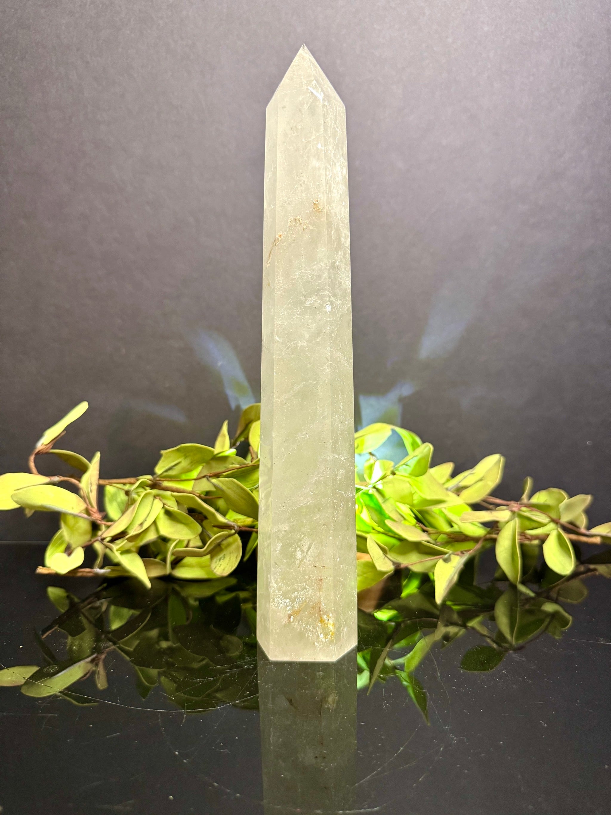 Clear Quartz Tower