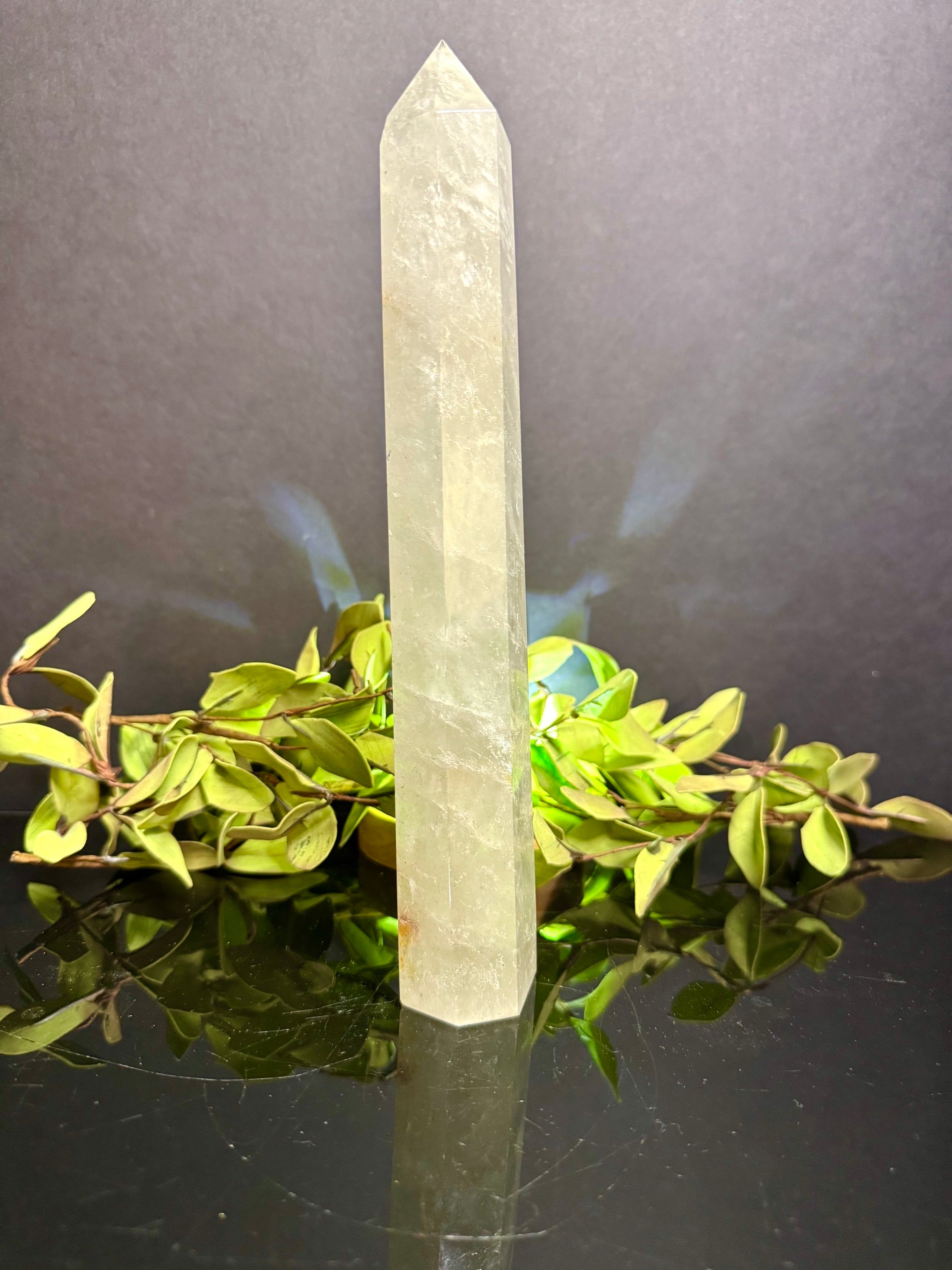 Clear Quartz Tower