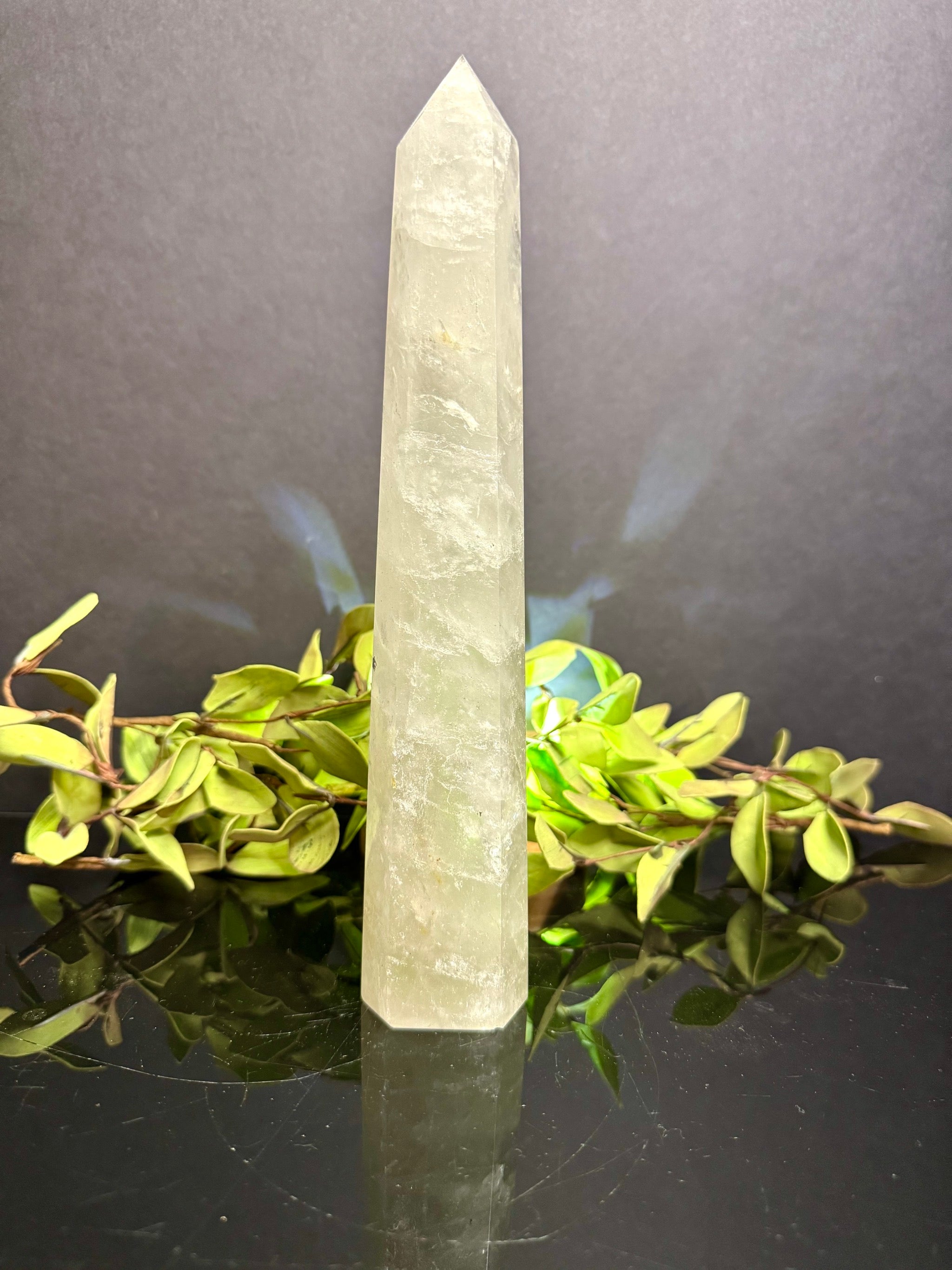 Clear Quartz Tower
