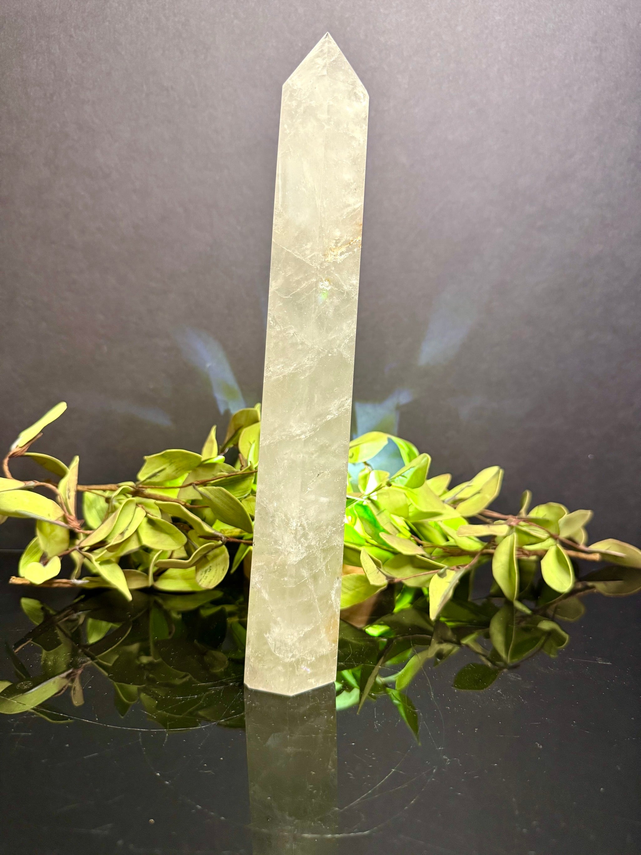 Clear Quartz Tower