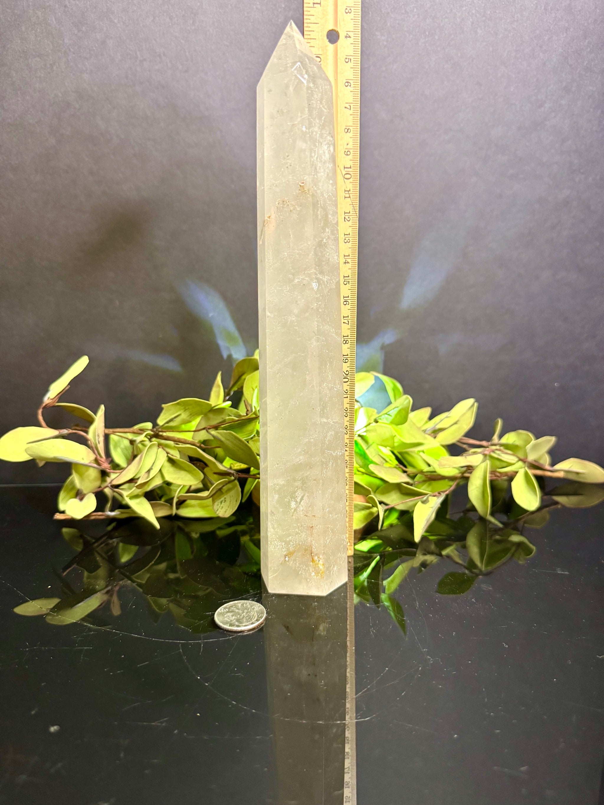 Clear Quartz Tower