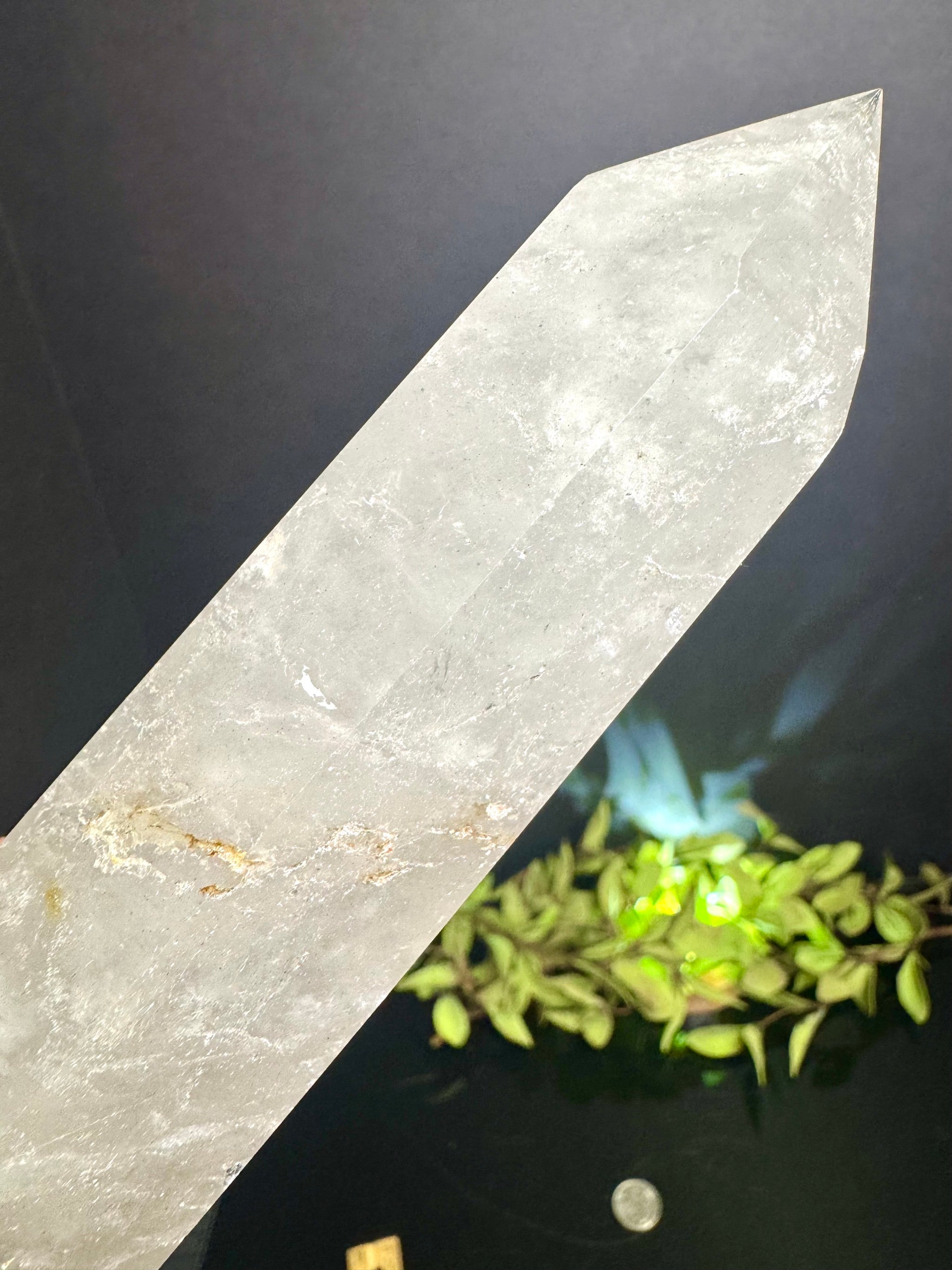 Clear Quartz Tower