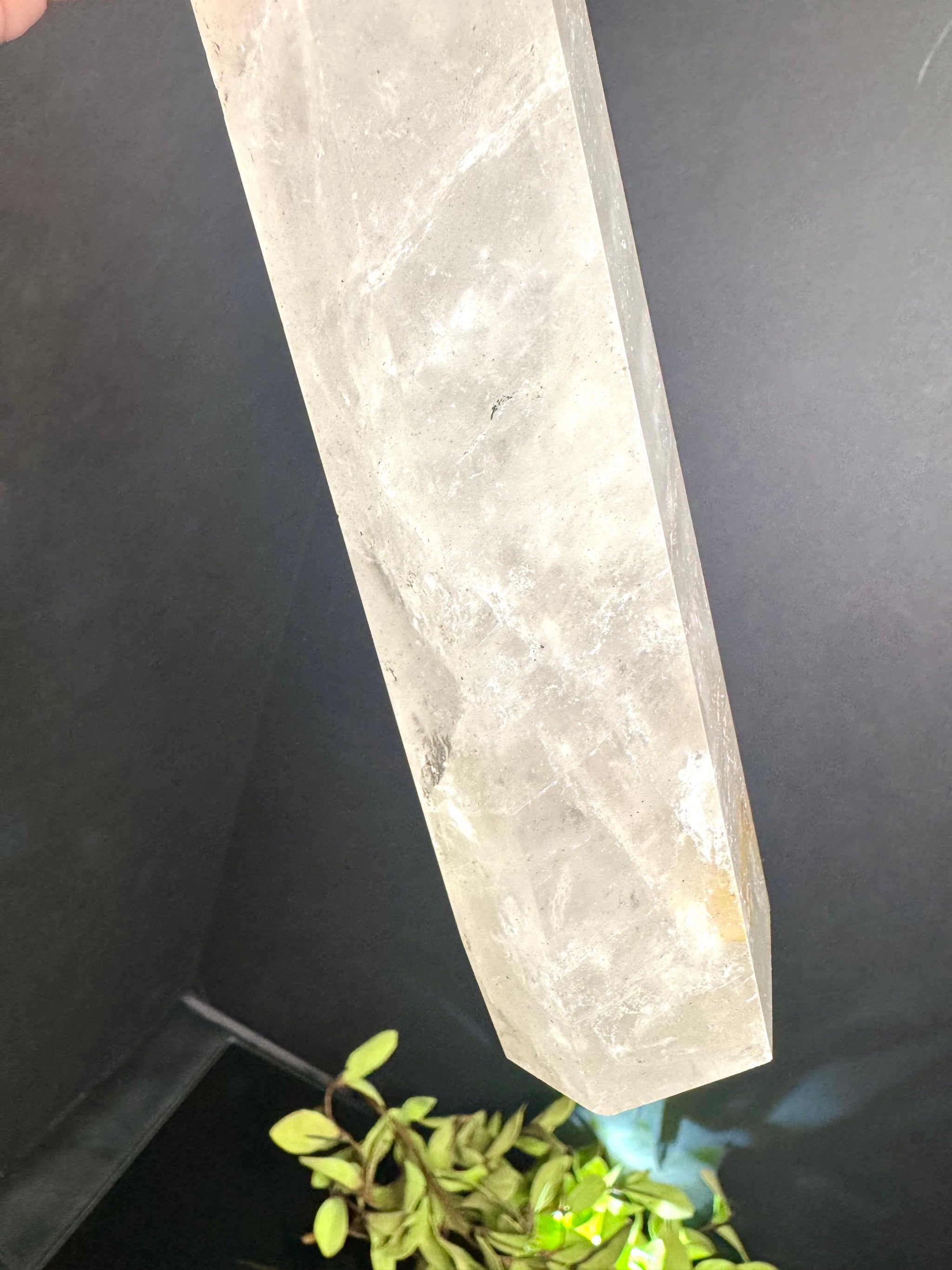 Clear Quartz Tower
